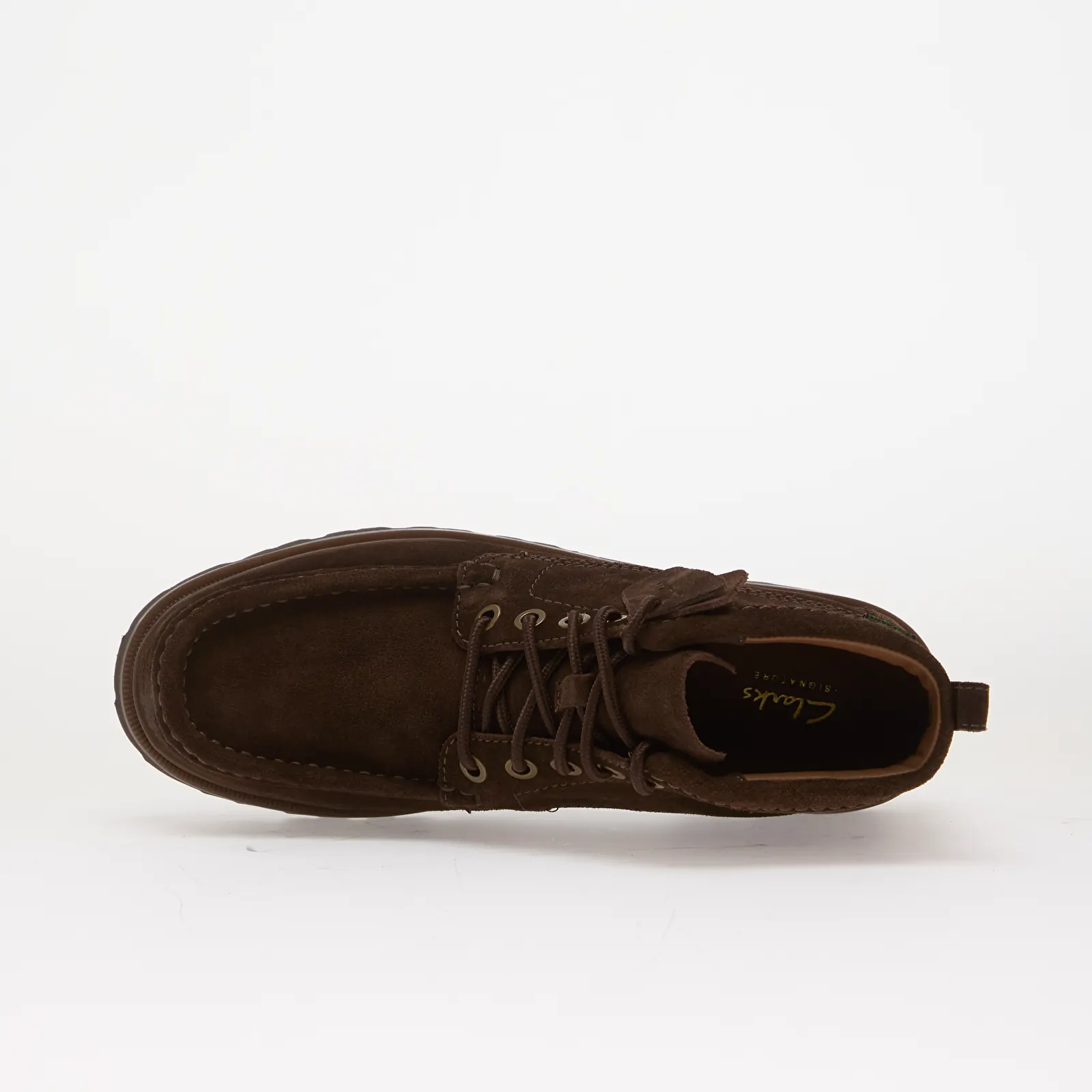 Moški škornji Clarks Cleyhill Hi Brown Suede