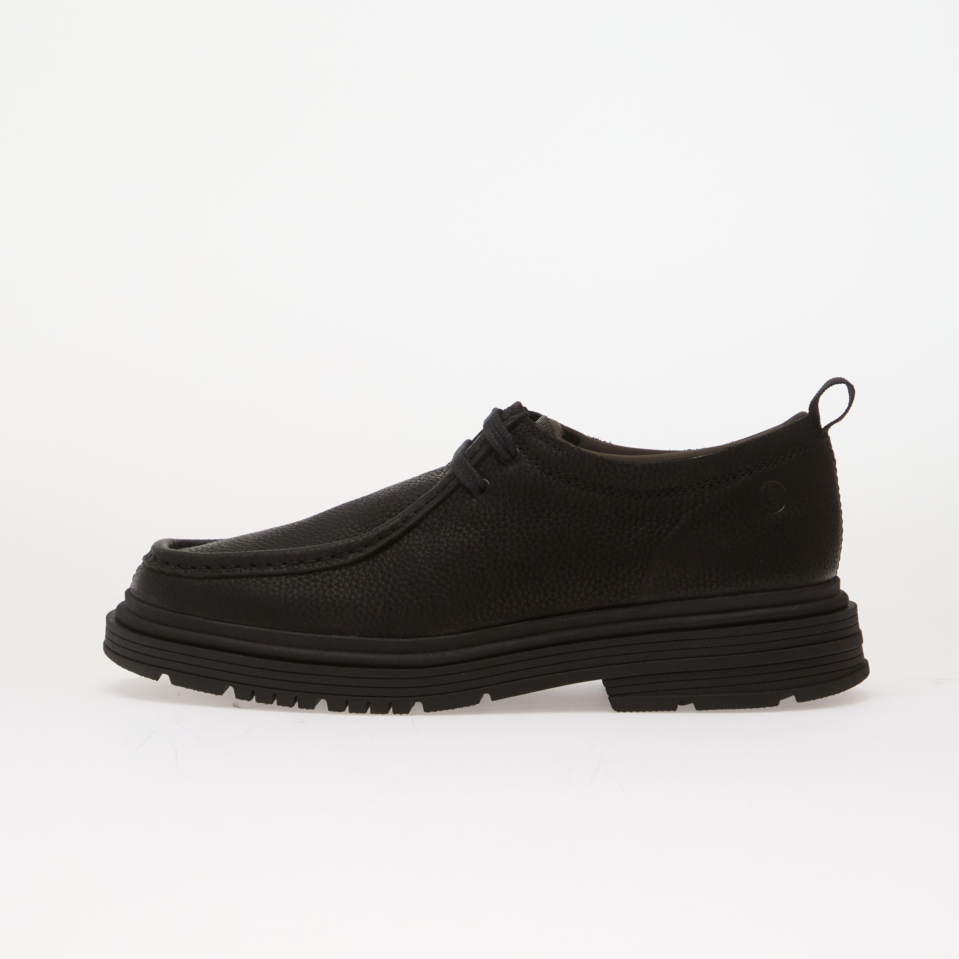 Сникърси Clarks Badbury Seam Black Leather EUR 45