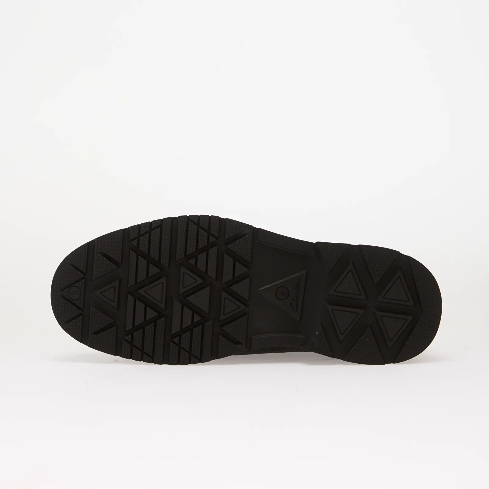 Joggesko for menn Clarks Badbury Seam Black Leather