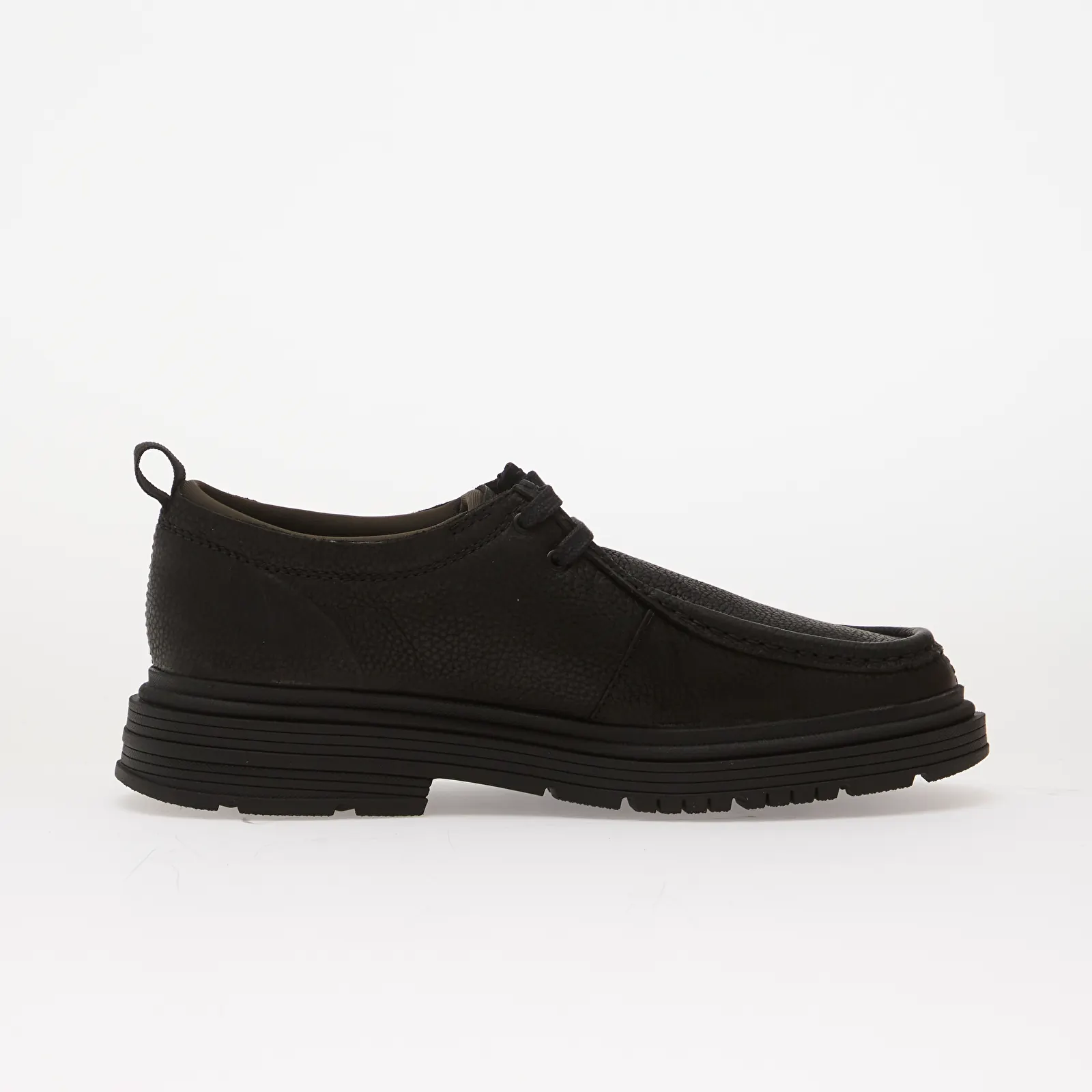 Joggesko for menn Clarks Badbury Seam Black Leather