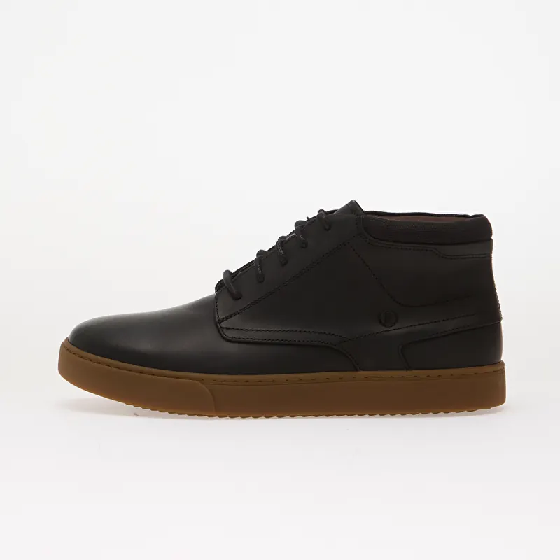 Clarks Lydford Mid Black Leather