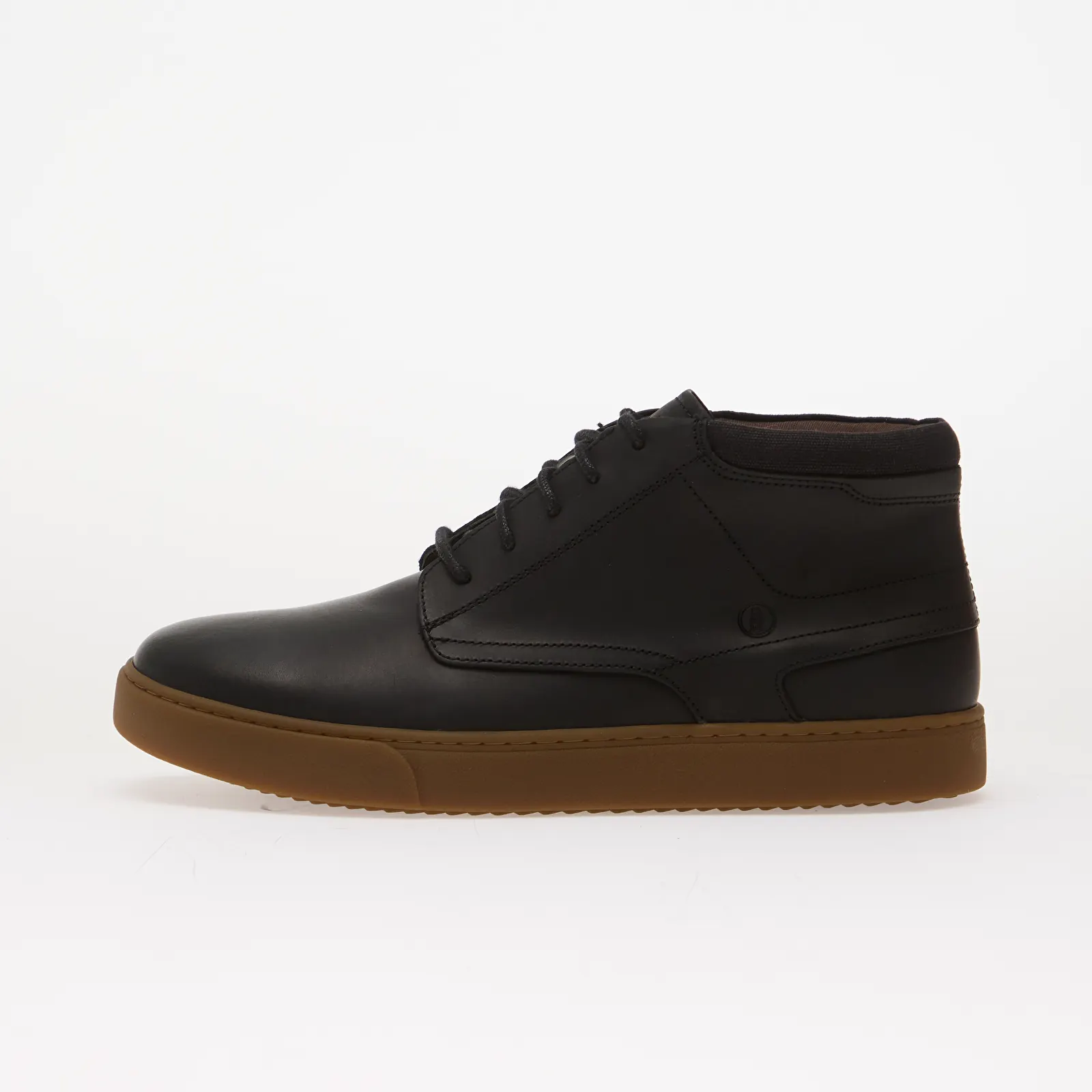 Stivali uomo Clarks Lydford Mid Black Leather