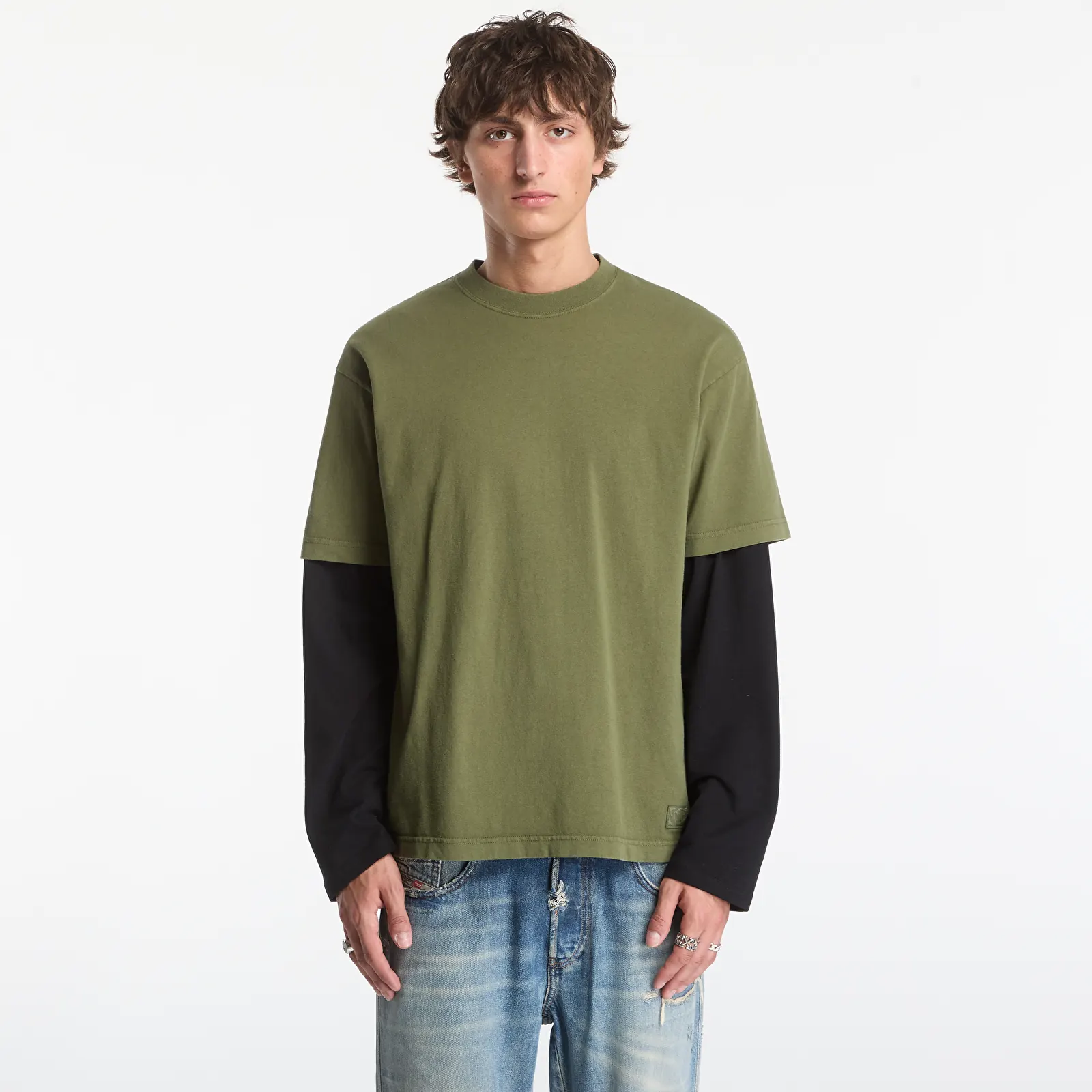 Чоловічі футболки Vans Premium SS Loose Fit Tshirt Green Balsam