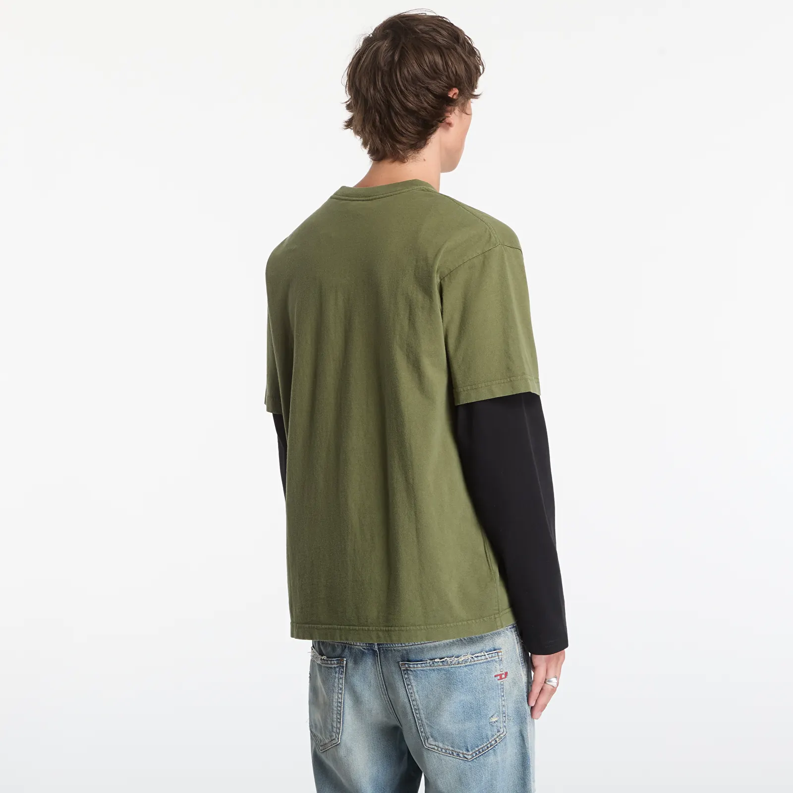 Чоловічі футболки Vans Premium SS Loose Fit Tshirt Green Balsam