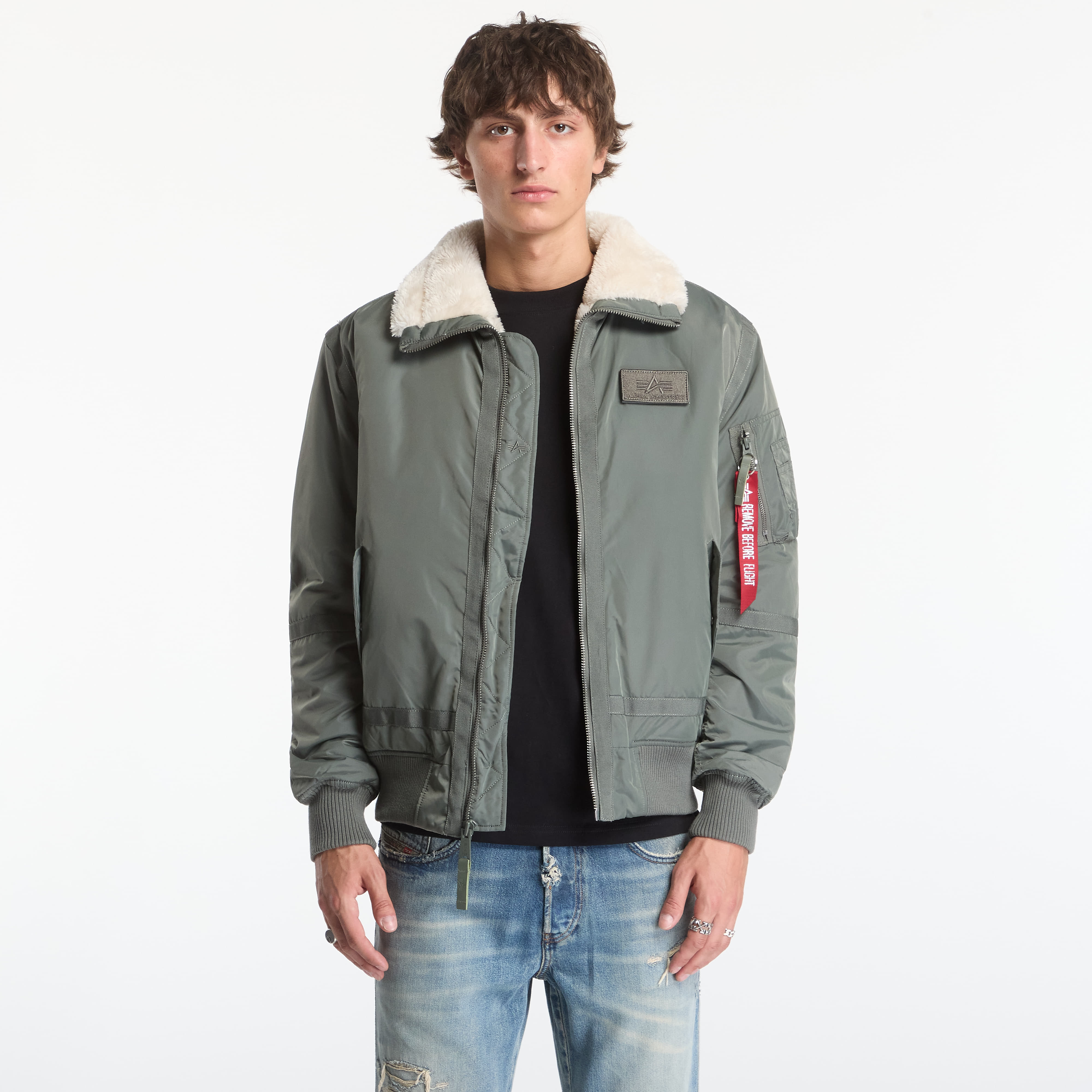 Яке Alpha Industries B-15 III TT Two Tone Sage-Green XXL