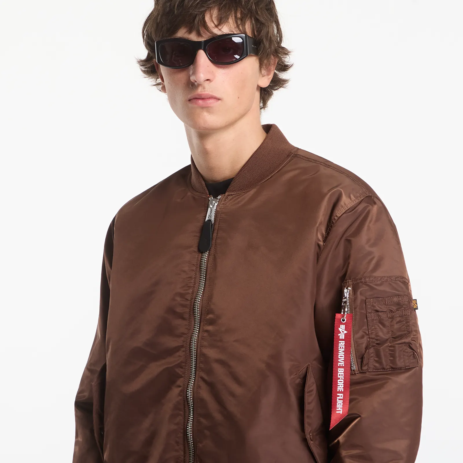 Men's bombers Alpha Industries MA-1 Heritage Powder Brown