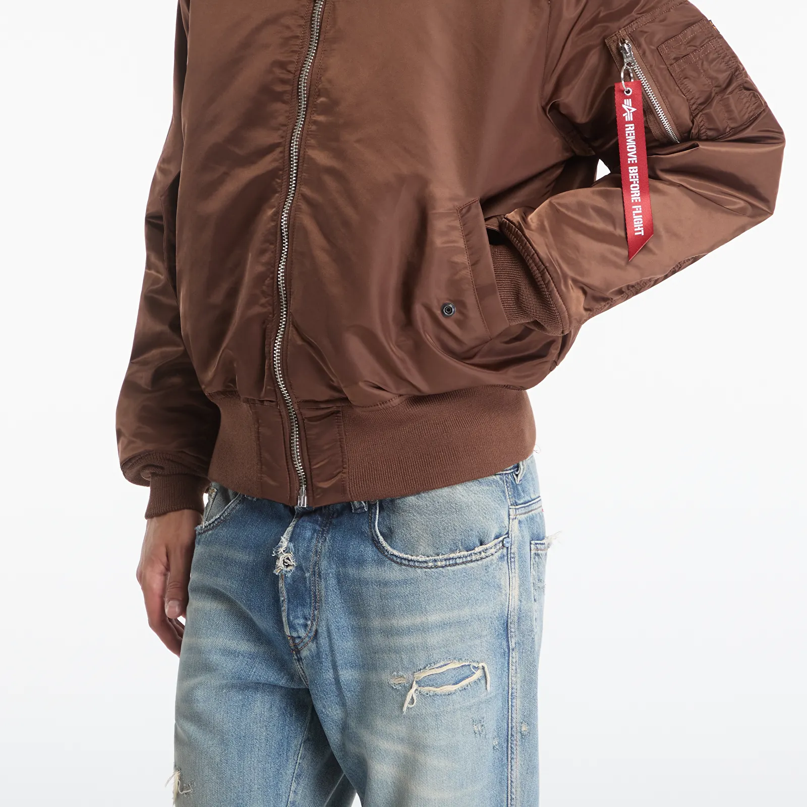 Men's bombers Alpha Industries MA-1 Heritage Powder Brown