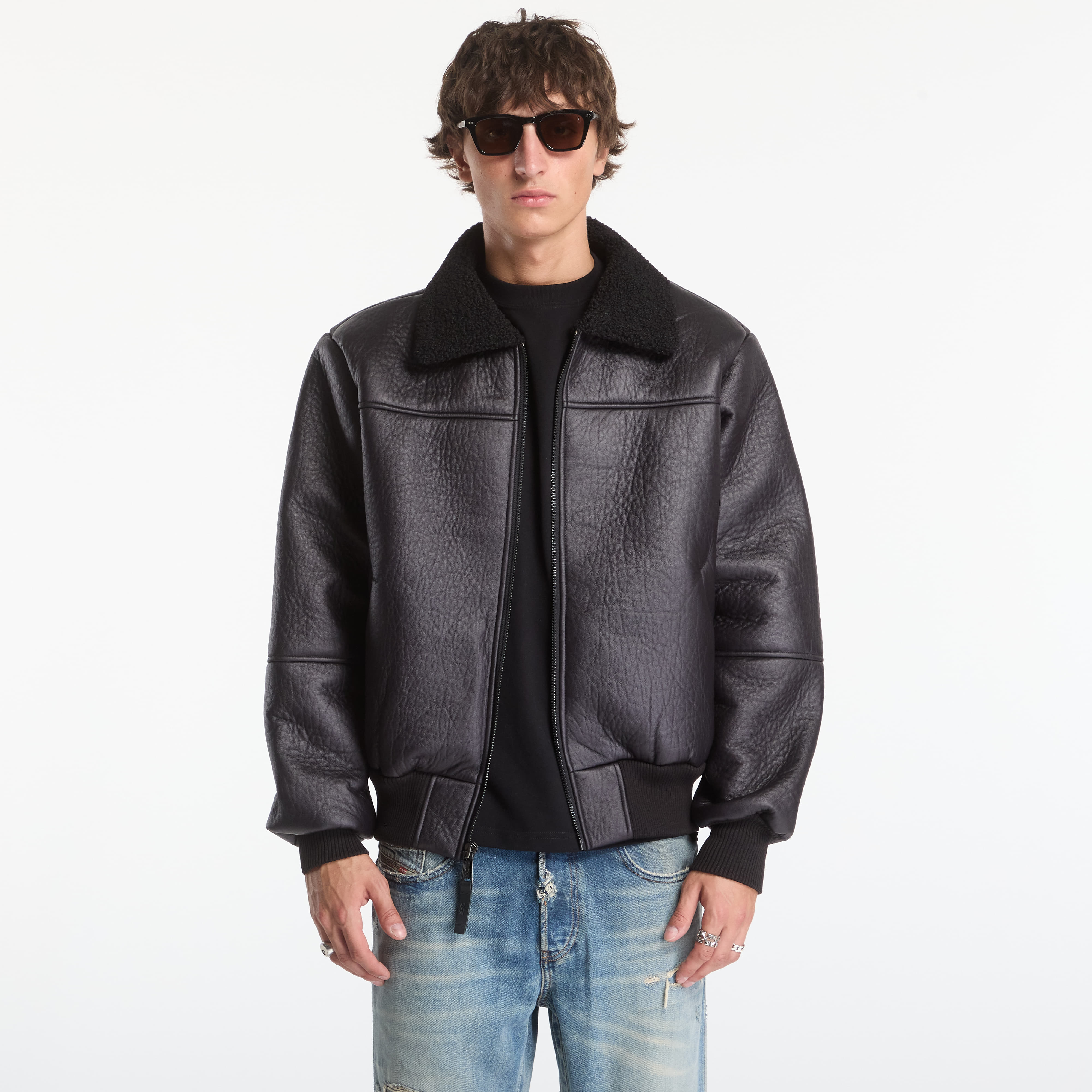 Яке Alpha Industries B-15 Modified Black/ Black XL