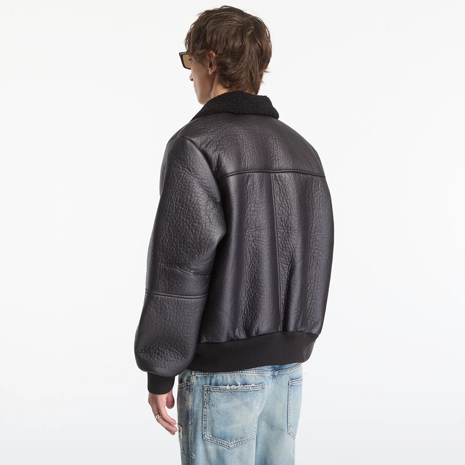 Pánske bundy Alpha Industries B-15 Modified Black/ Black