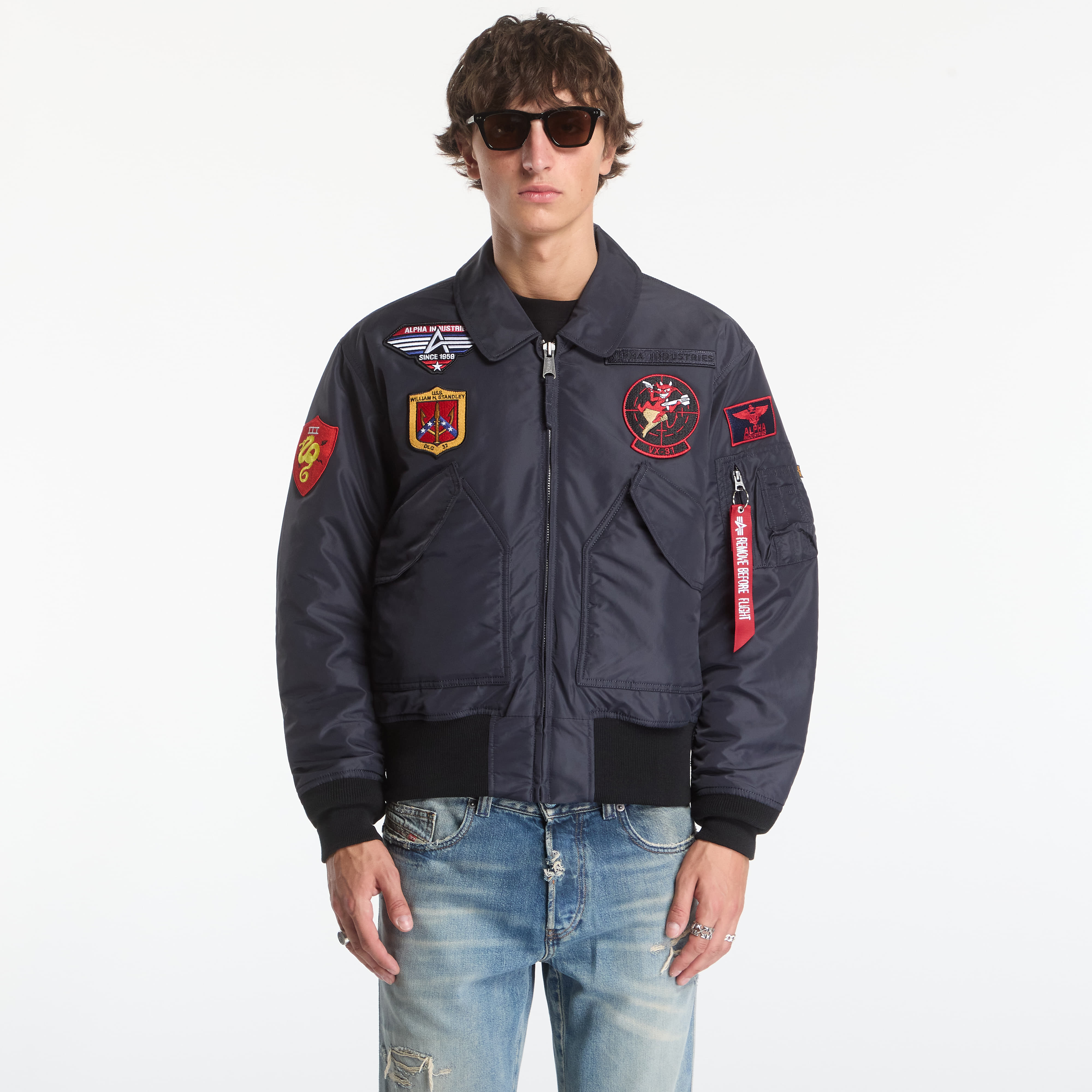 Яке Alpha Industries CWU-45/P Devils Brigade Iron Grey XL