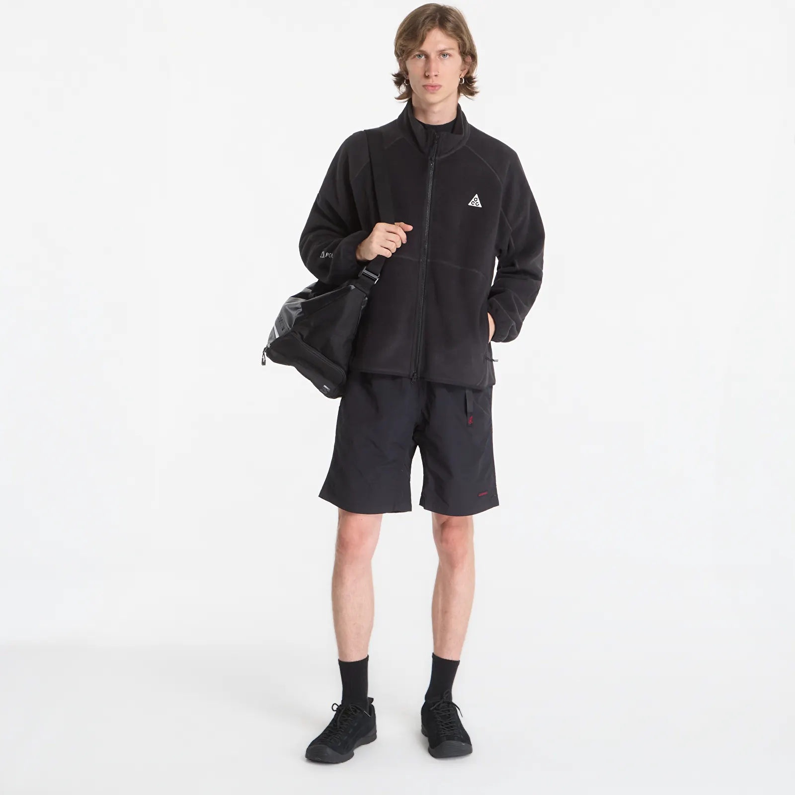 Pánske šortky Gramicci Nylon Packable G-Short Black