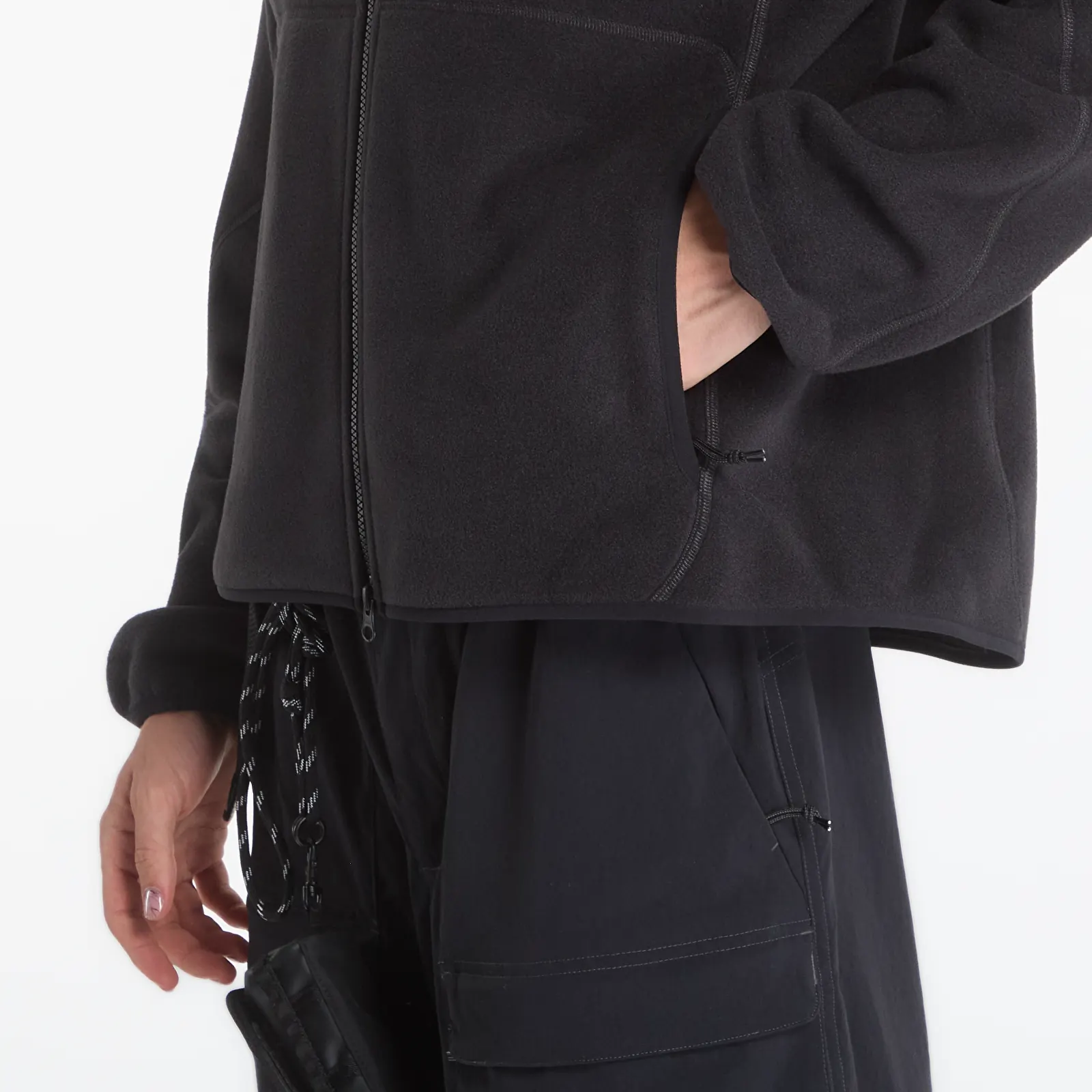 Men's sweatshirts Nike ACG "Wolf Tree" Full-Zip Jacket Black/ Black/ Black/ Summit White