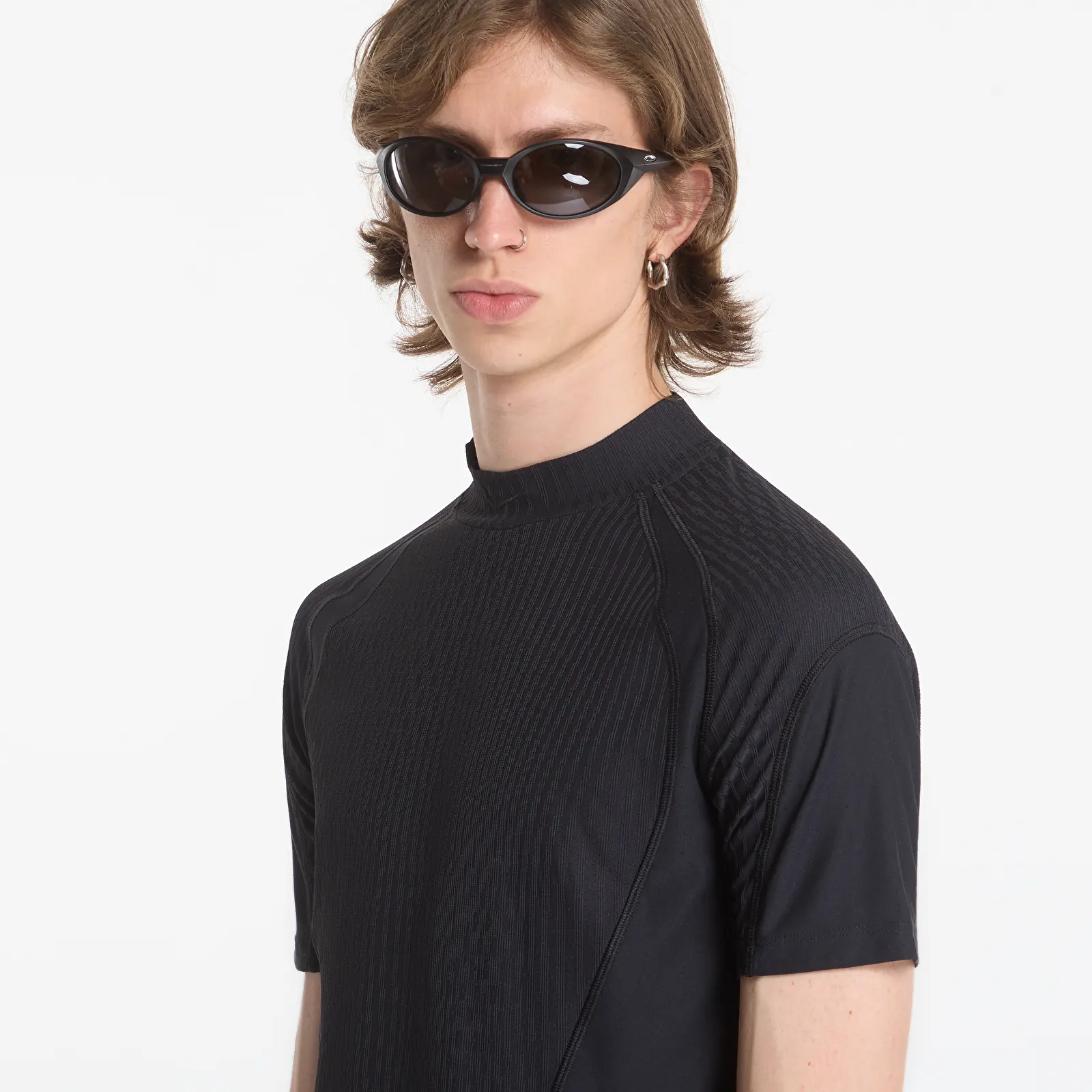 Moške majice  Nike Tech Men's Dri-FIT ADV Short-Sleeve Top Black/ Black