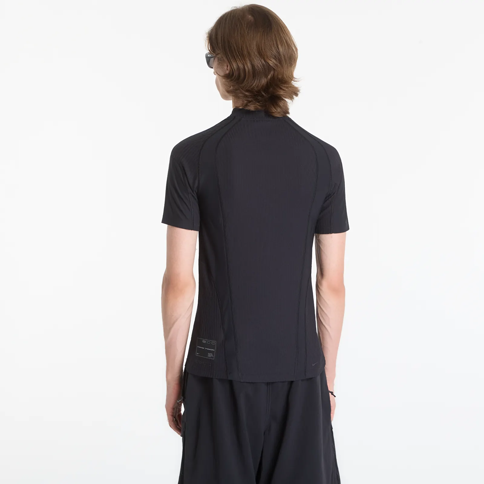 Moške majice  Nike Tech Men's Dri-FIT ADV Short-Sleeve Top Black/ Black