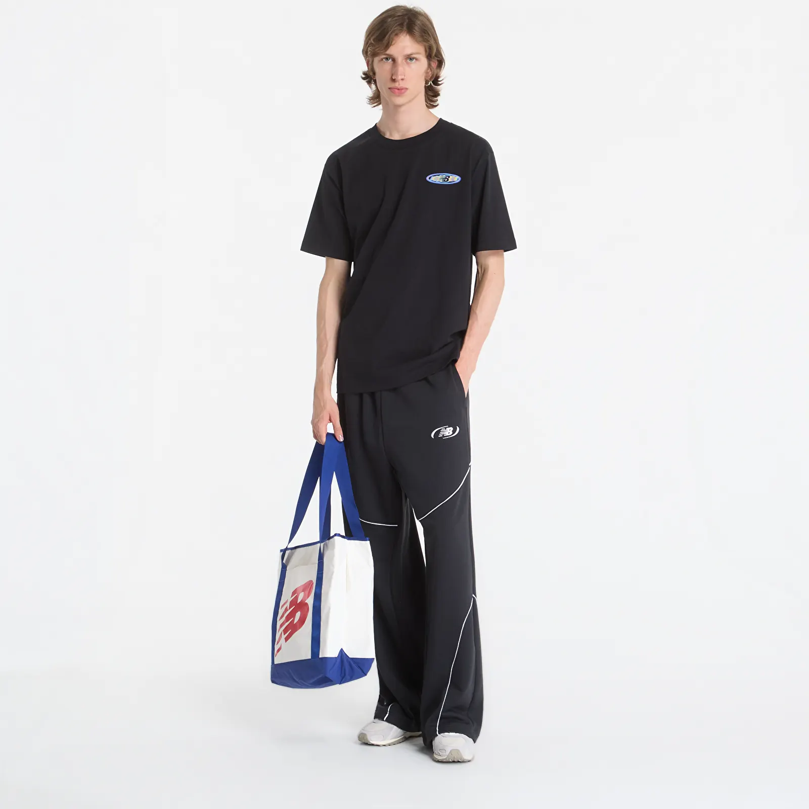 Men's T-shirts New Balance Heat Map Forward Thinker T-Shirt Black