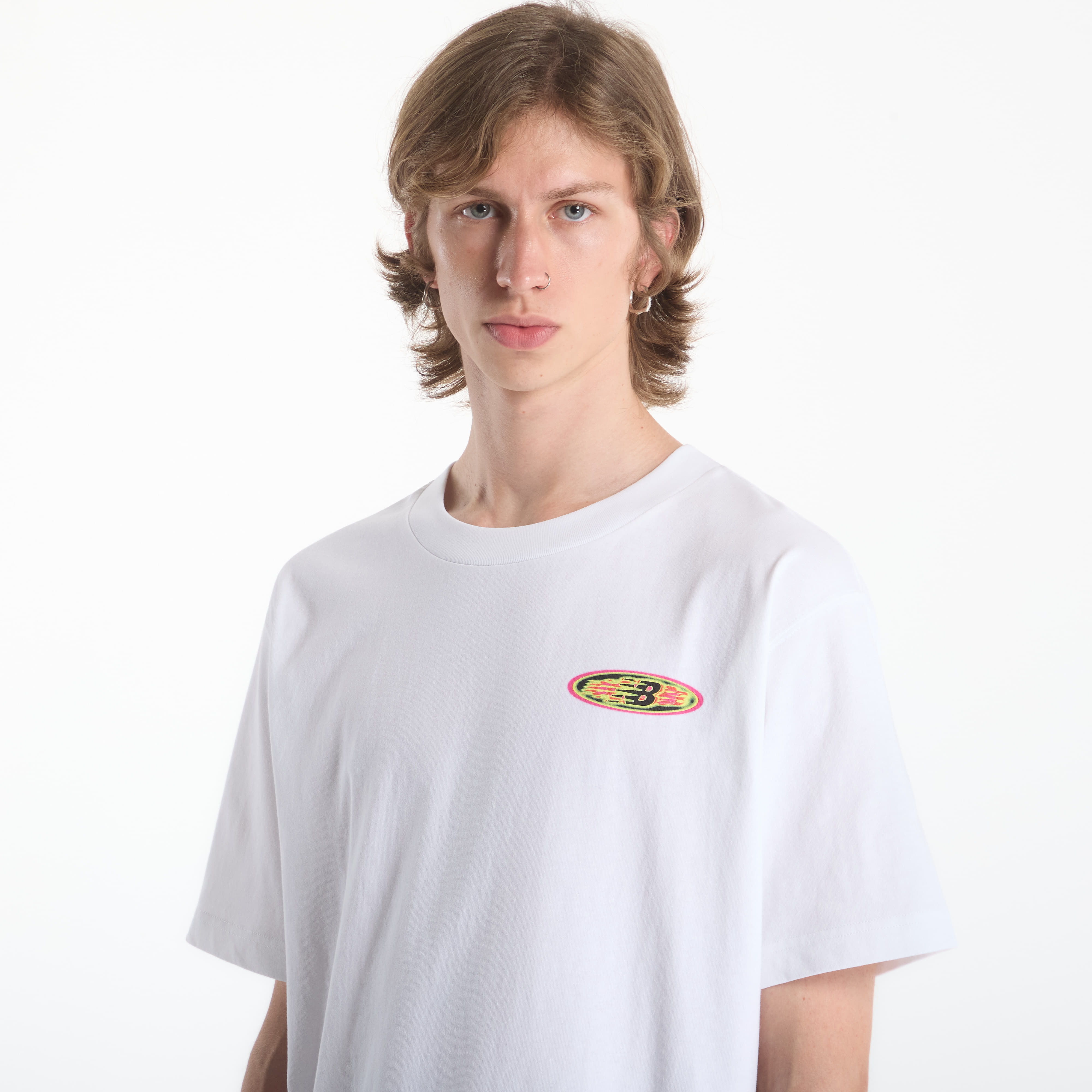 Тениска New Balance Heat Map Forward Thinker T-Shirt White XXL