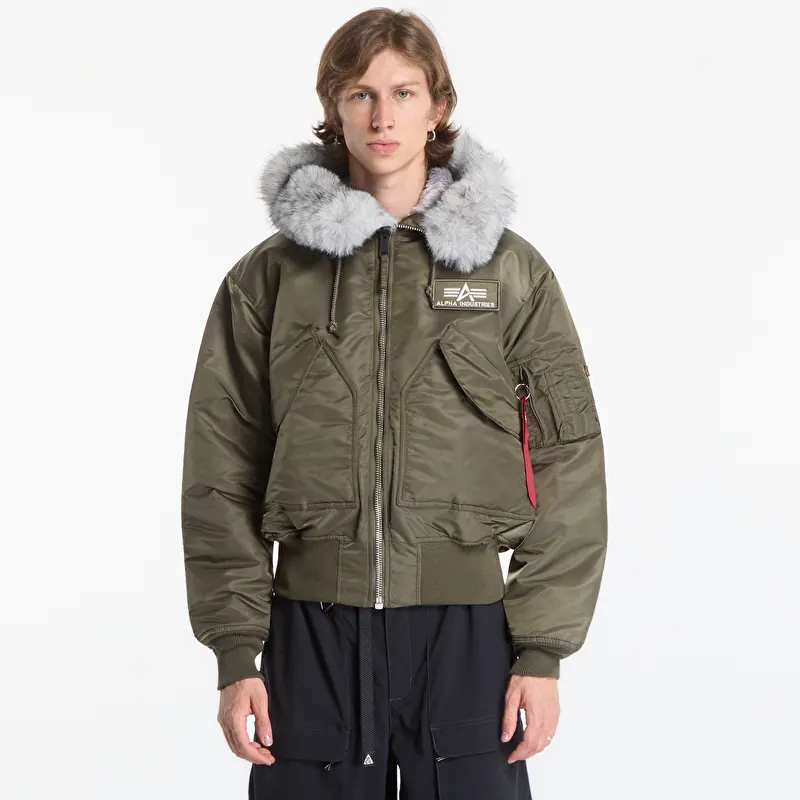 Jaka Alpha Industries 45/P Hooded Custom Mud Olive