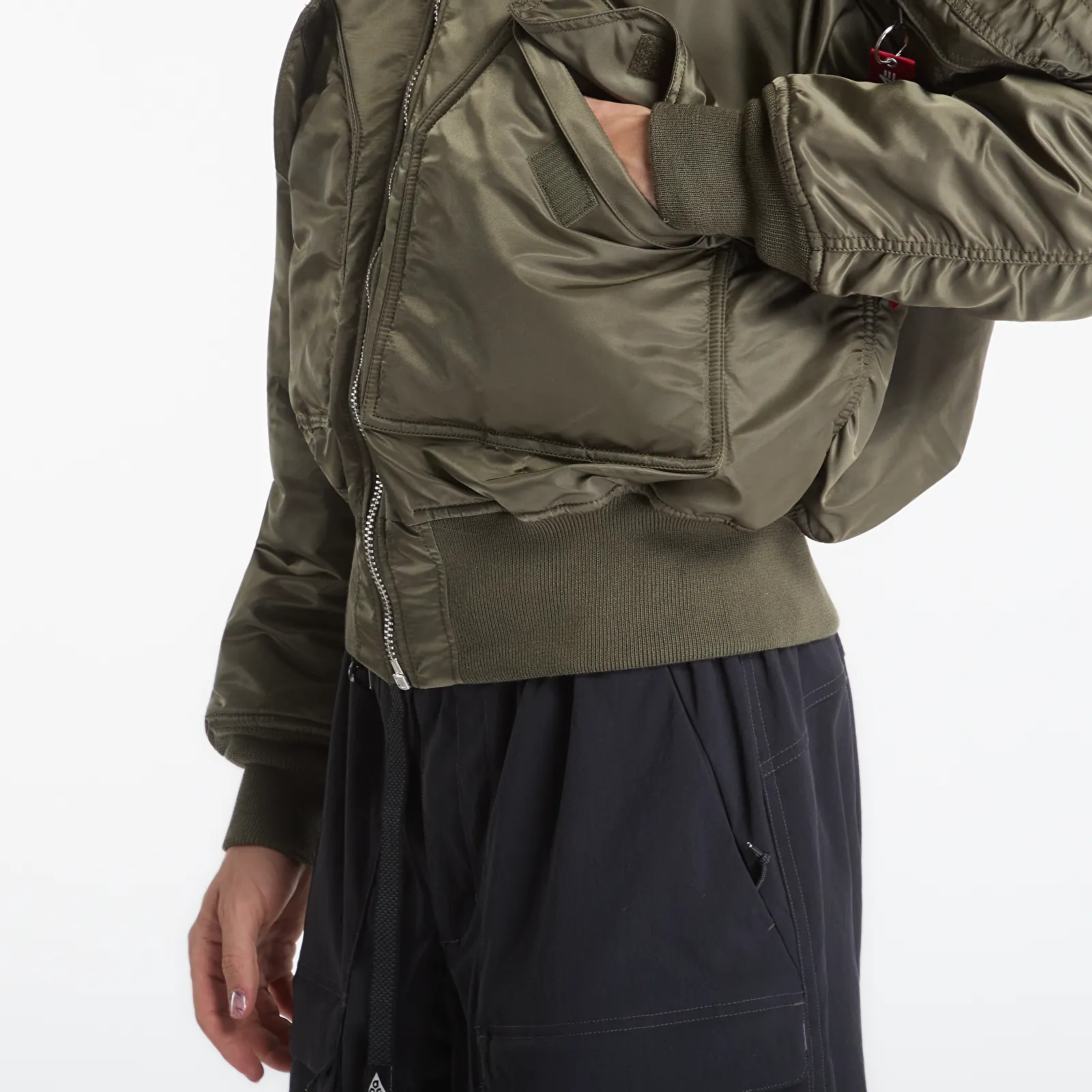 Jackets Alpha Industries 45/P Hooded Custom Mud Olive