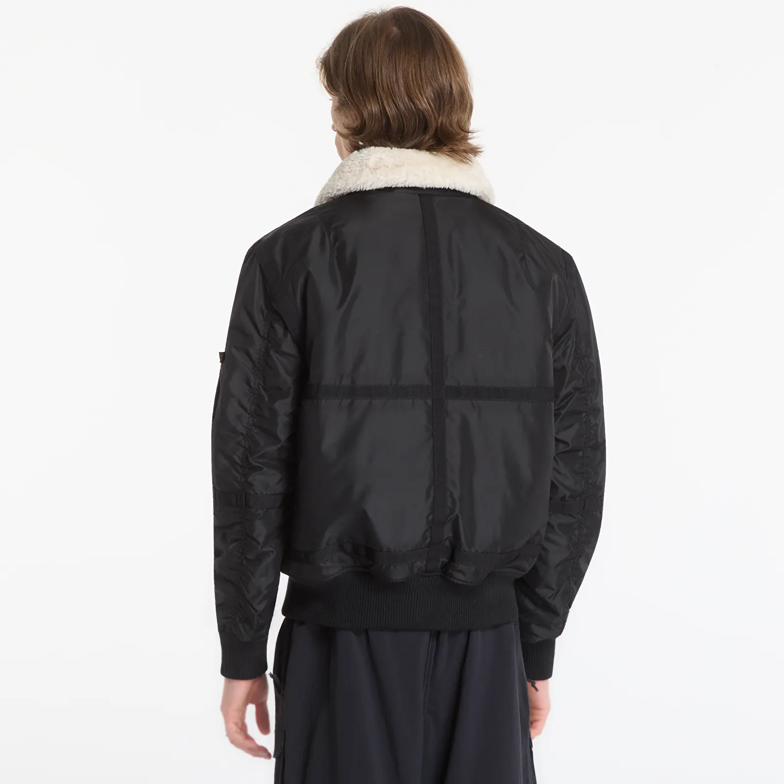 Férfi parkák Alpha Industries B-15 III TT Two Tone Black/ Beige