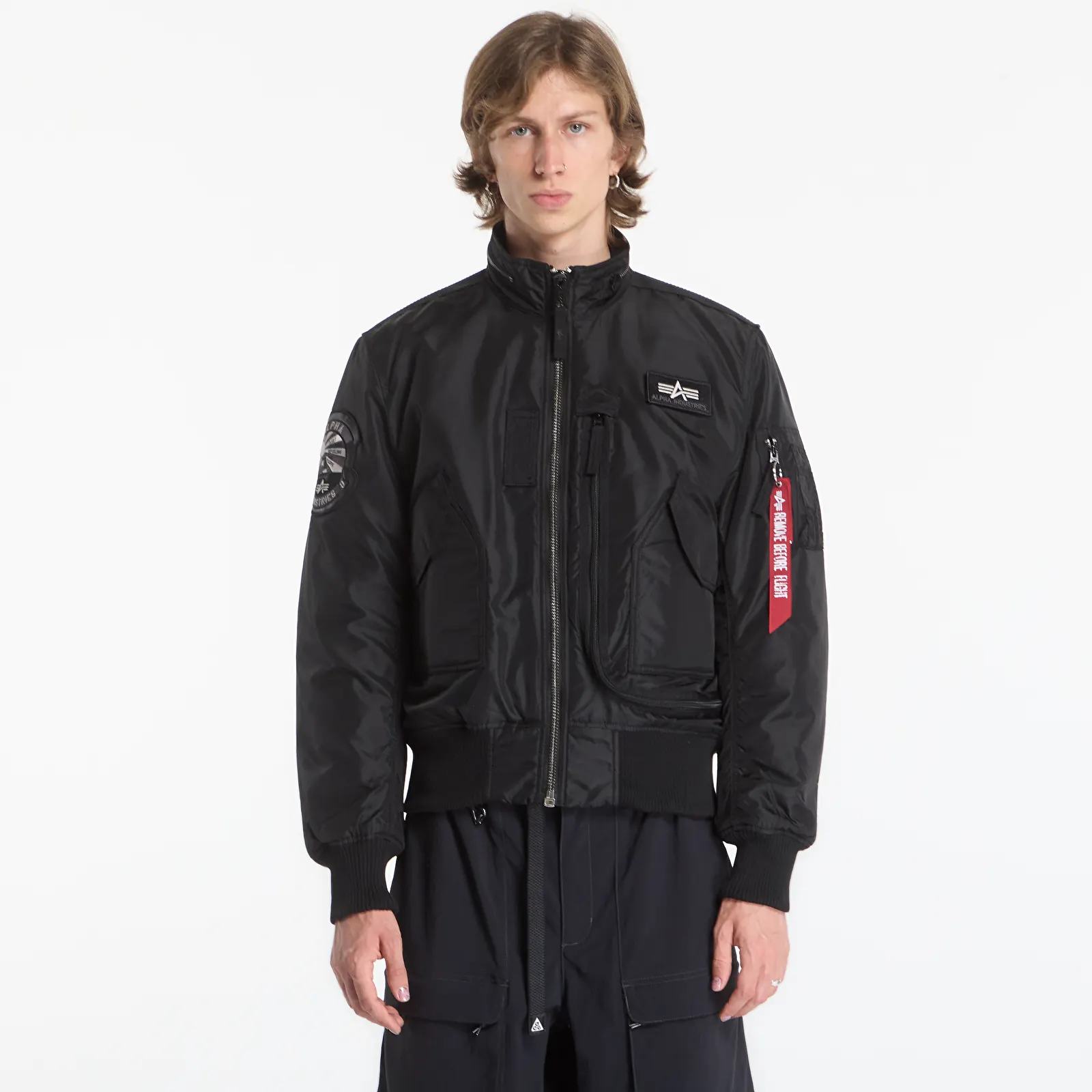 Bombery Alpha Industries Engine Black/ Black