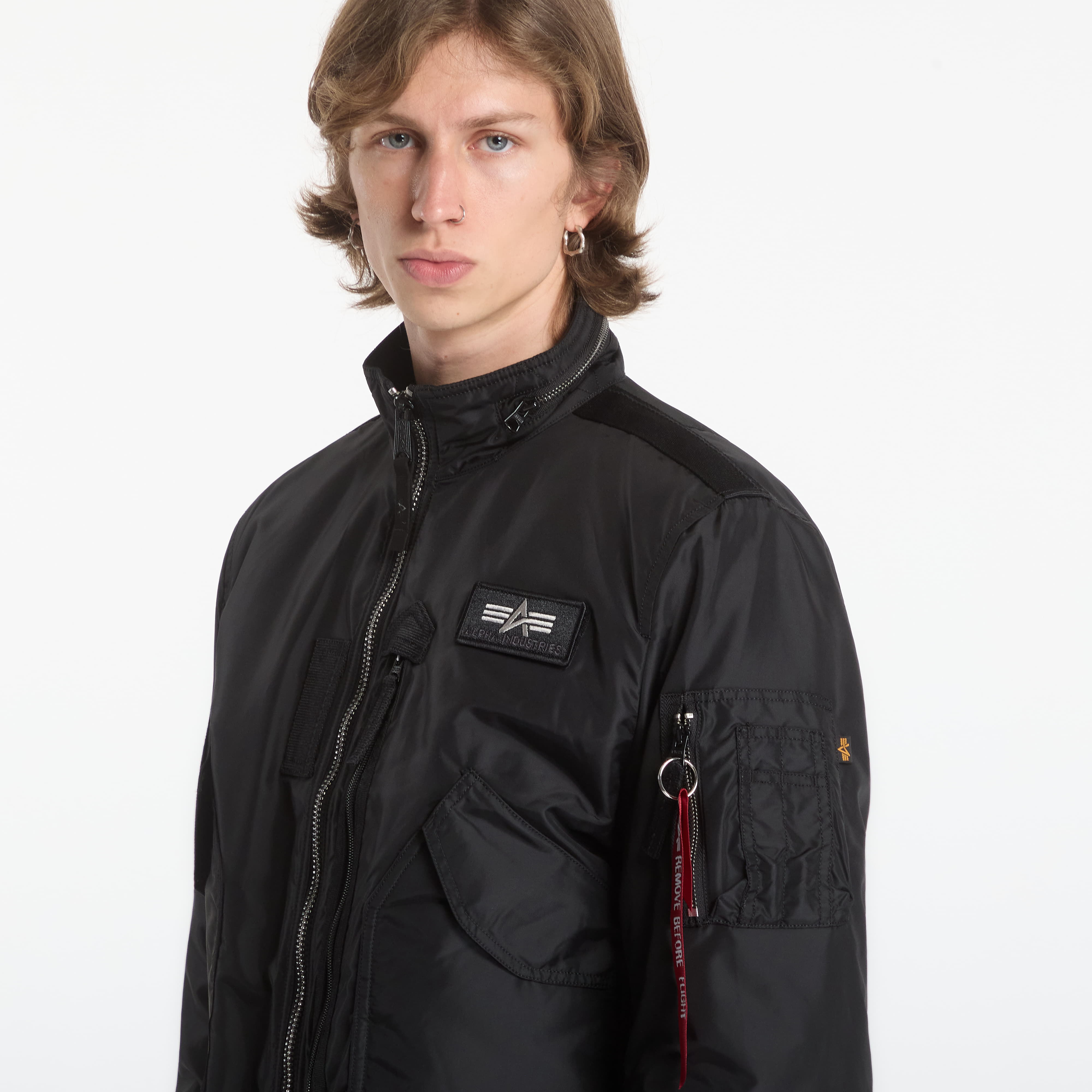 Bomber Alpha Industries Engine Black/ Black M