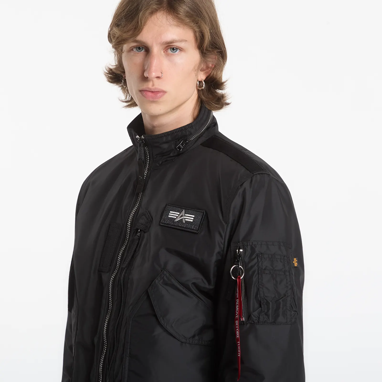 Bombery Alpha Industries Engine Black/ Black