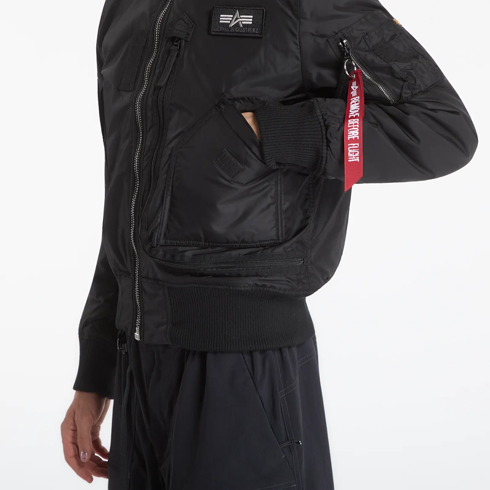 Bombery Alpha Industries Engine Black/ Black