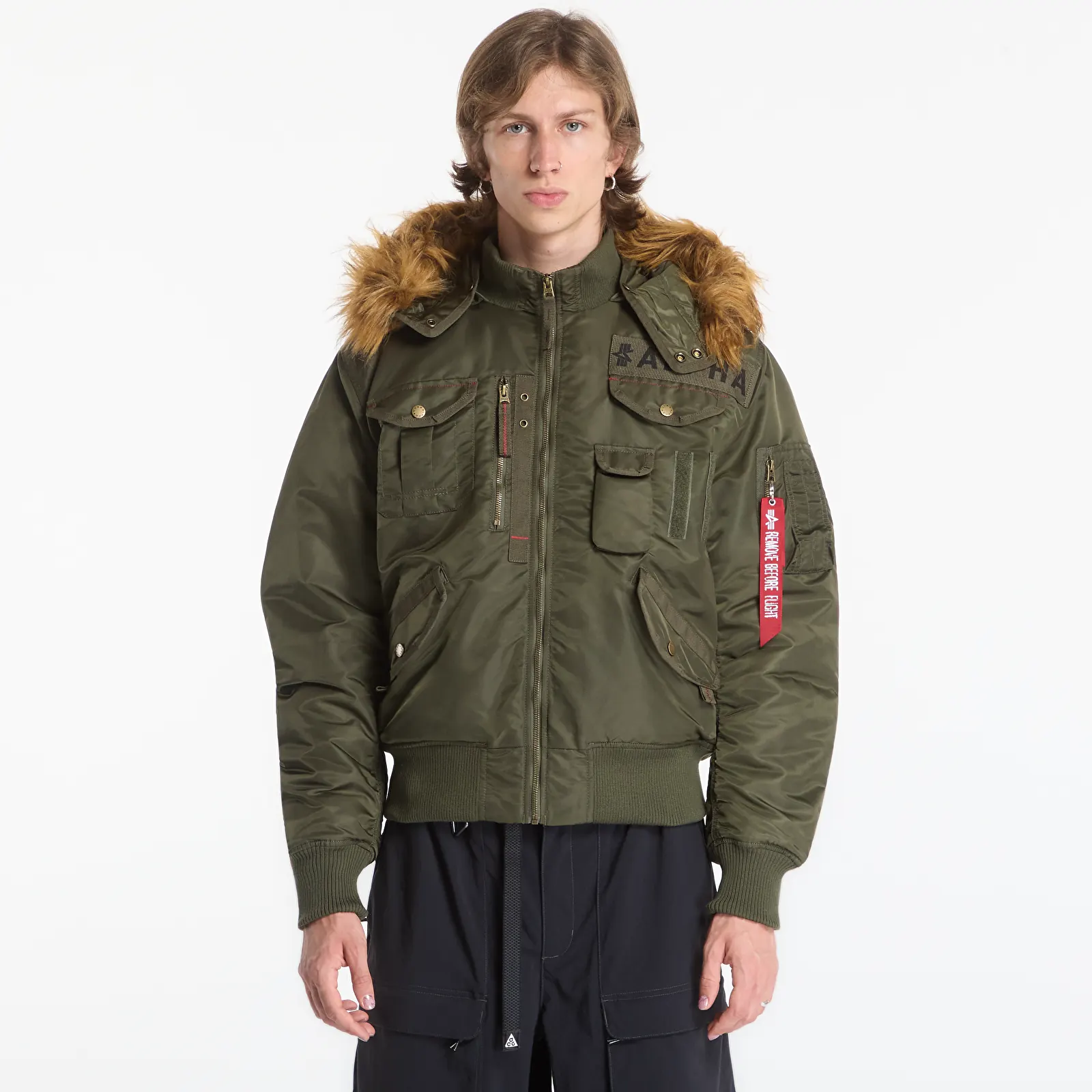 Men's parkas Alpha Industries Deflector Dark Olive
