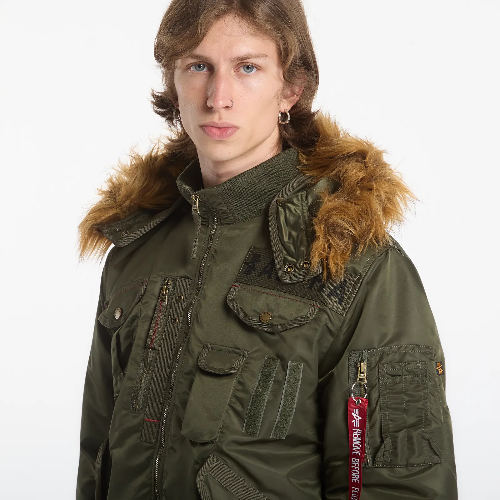 Men's parkas Alpha Industries Deflector Dark Olive