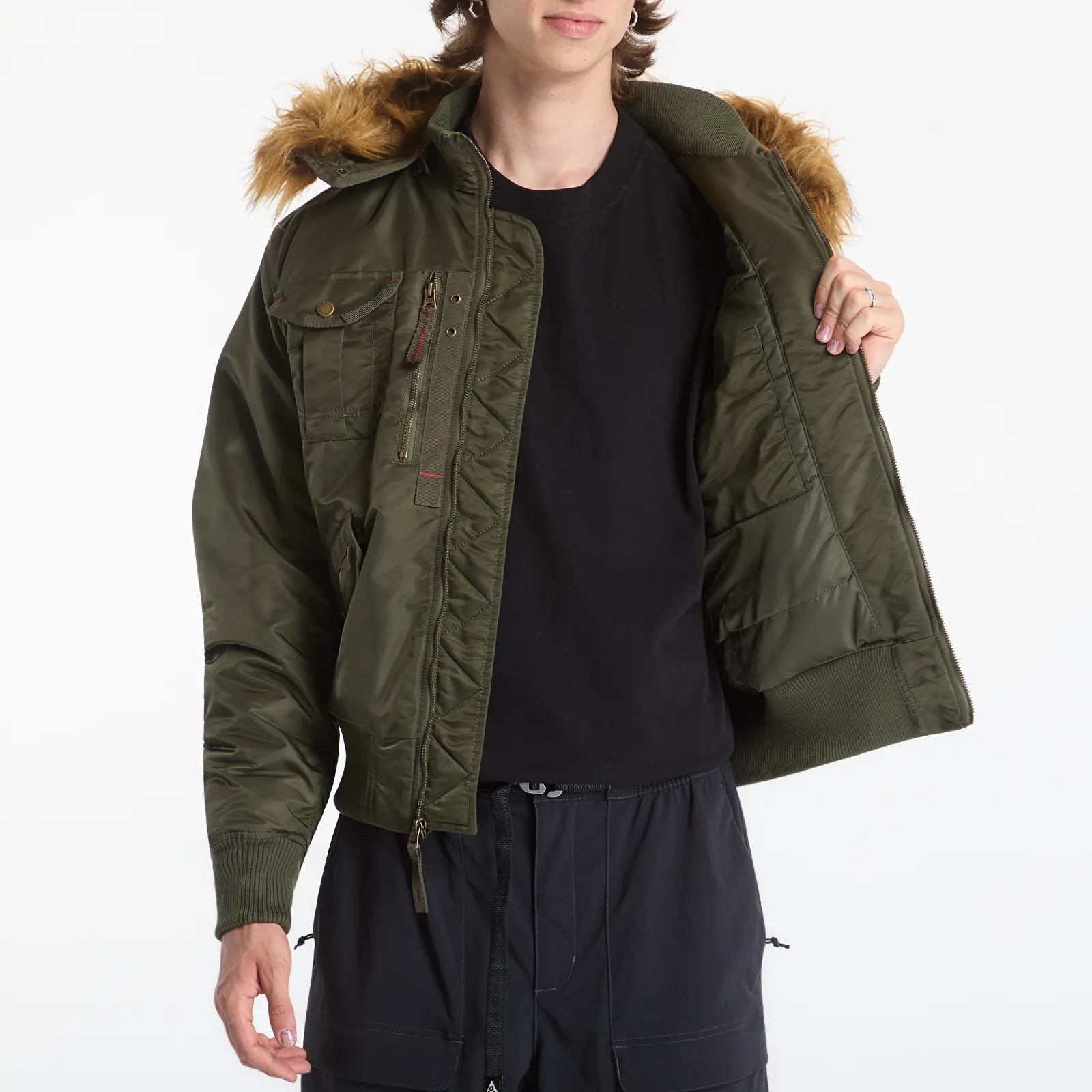 Men's parkas Alpha Industries Deflector Dark Olive