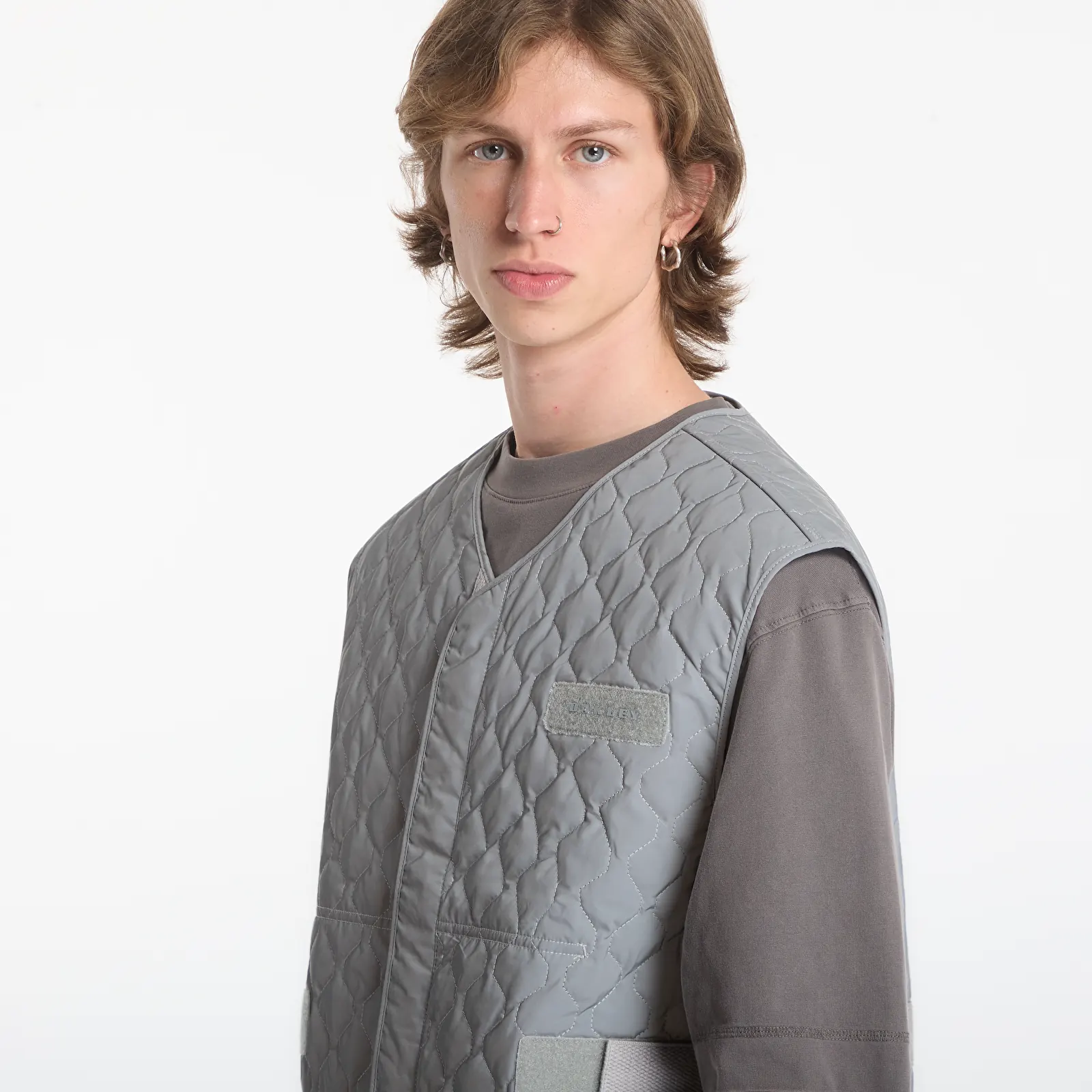 Veste til mænd Oakley Reserve Strato Vest Cement