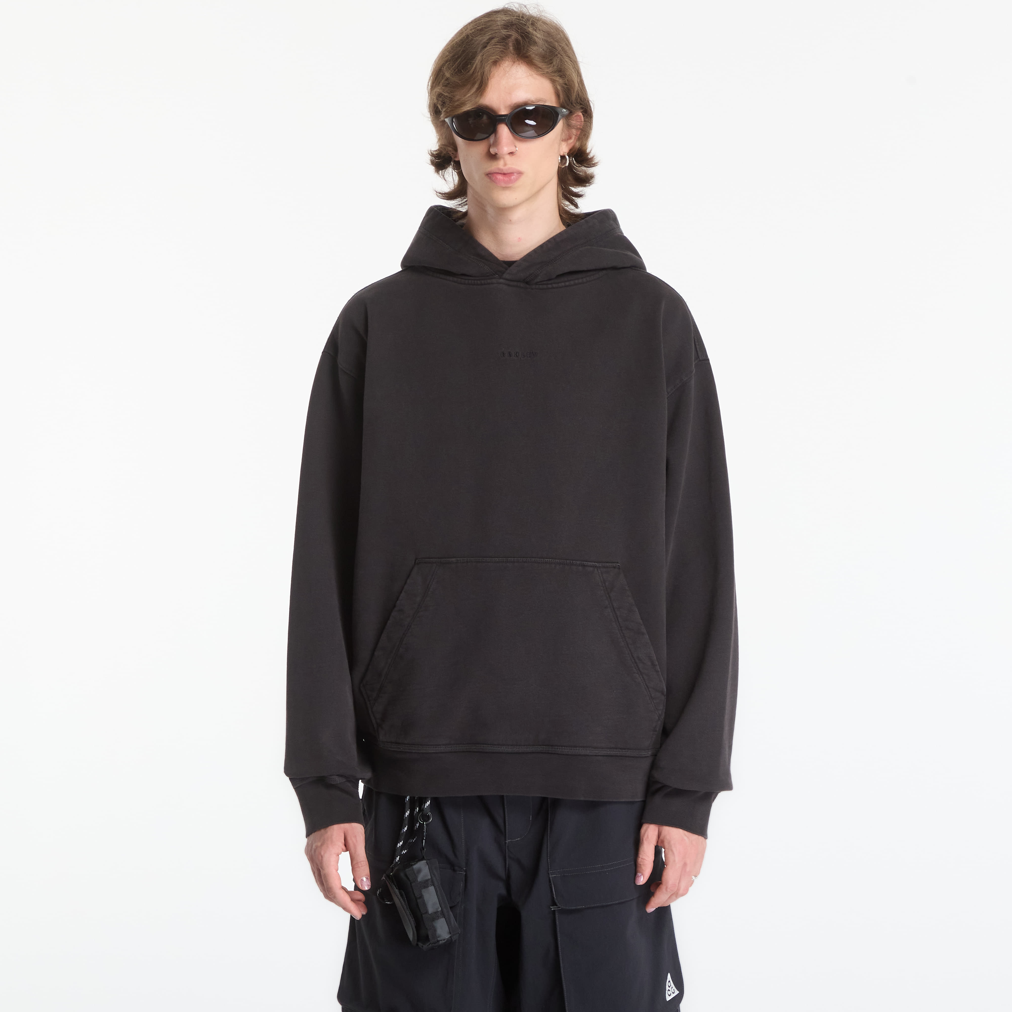 Суитшърт Oakley Echo Mod Embroidered Hoodie Pitch Black S