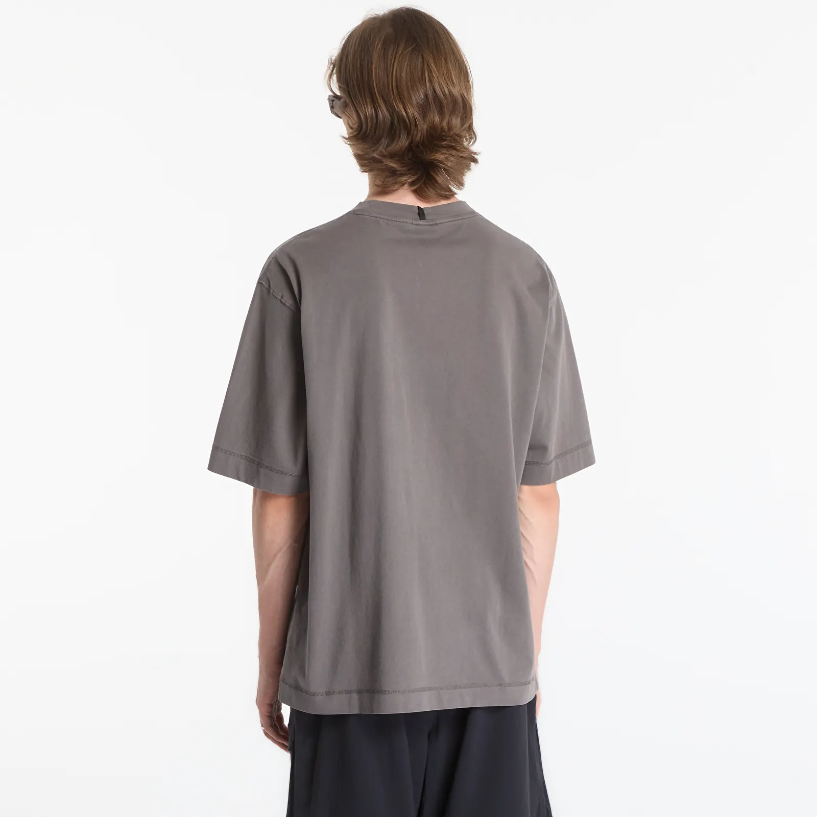 Men's T-shirts Oakley Echo Mod Embroidered Tee Granite Gray