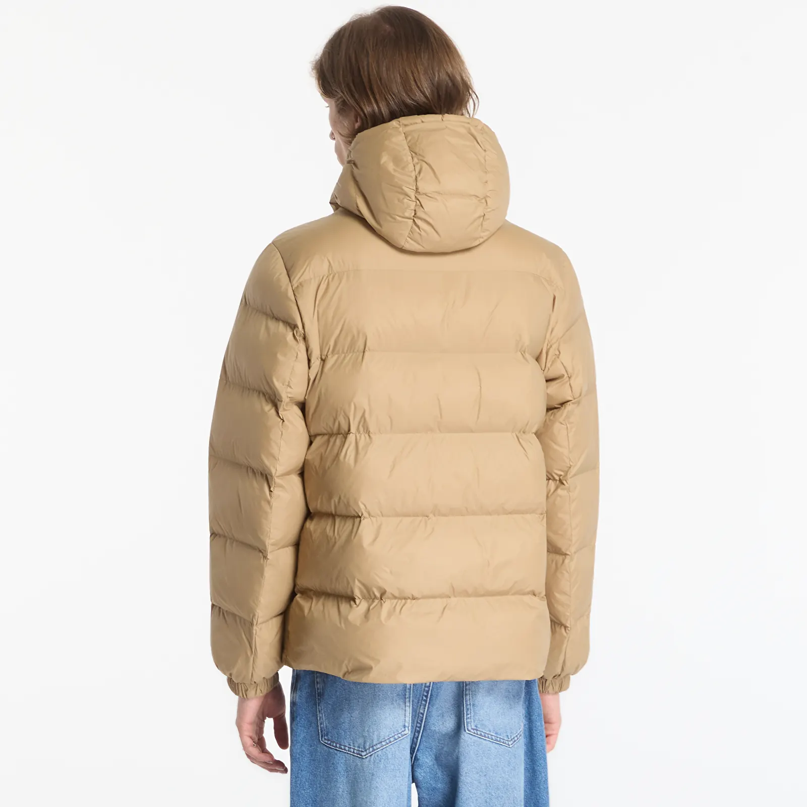 Vīriešu pūra jakas Calvin Klein Jeans Ls Ltwt Nyln Paded H Brown
