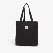 Carhartt WIP Canvas Graphic Tote WIPTOPIA 2, Print Black