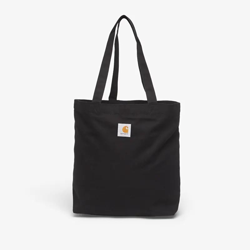 Carhartt WIP Canvas Graphic Tote WIPTOPIA 2, Print Black