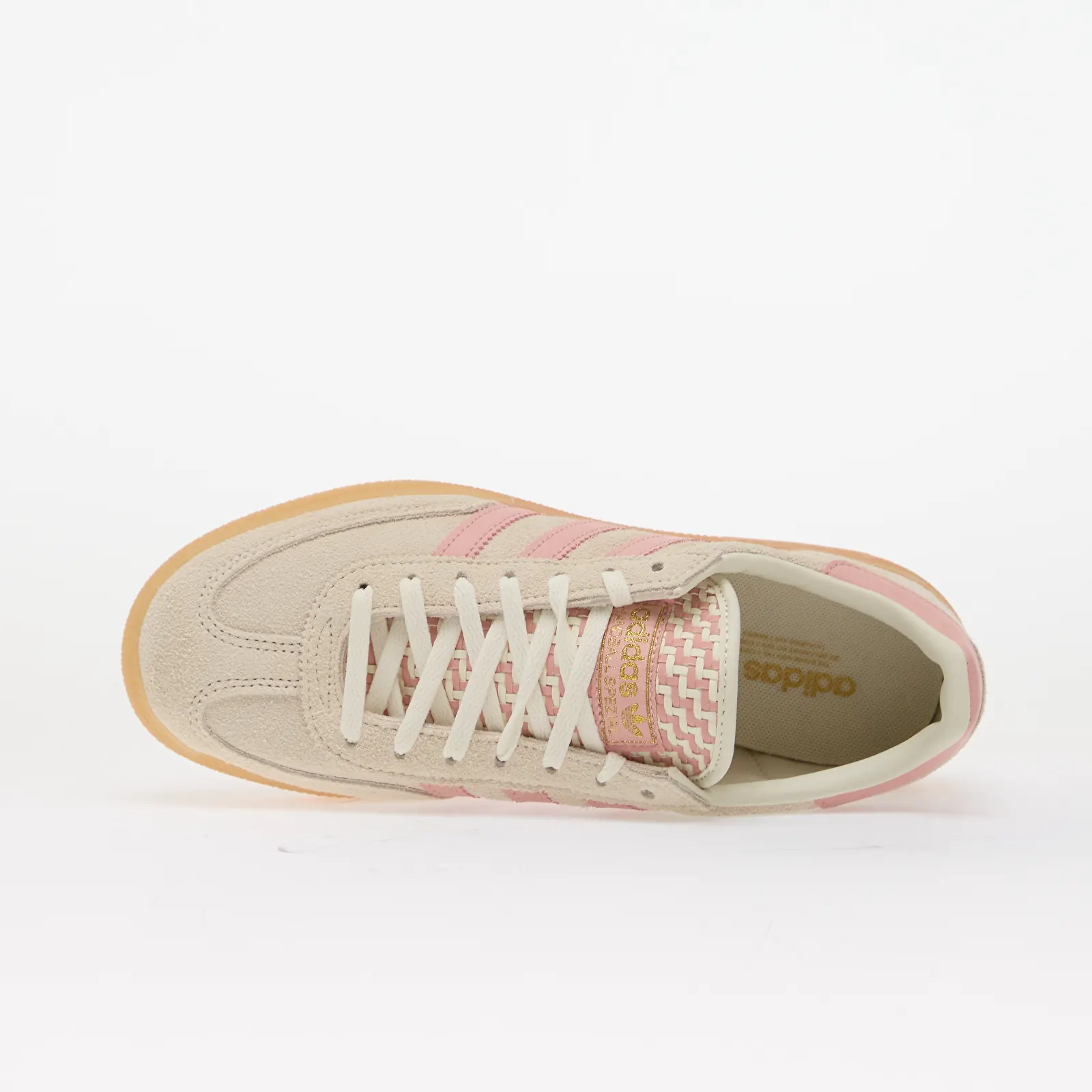 Дамски кецове и обувки adidas Handball Spezial Off White/ Wonder Mauve/ Gold Met.