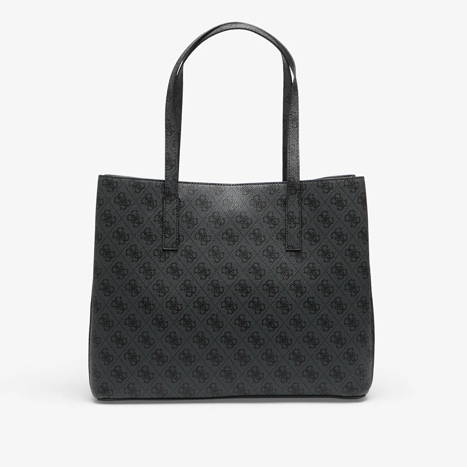 Håndvesker GUESS Meridian Ii Girlfriend Tote Coal Logo