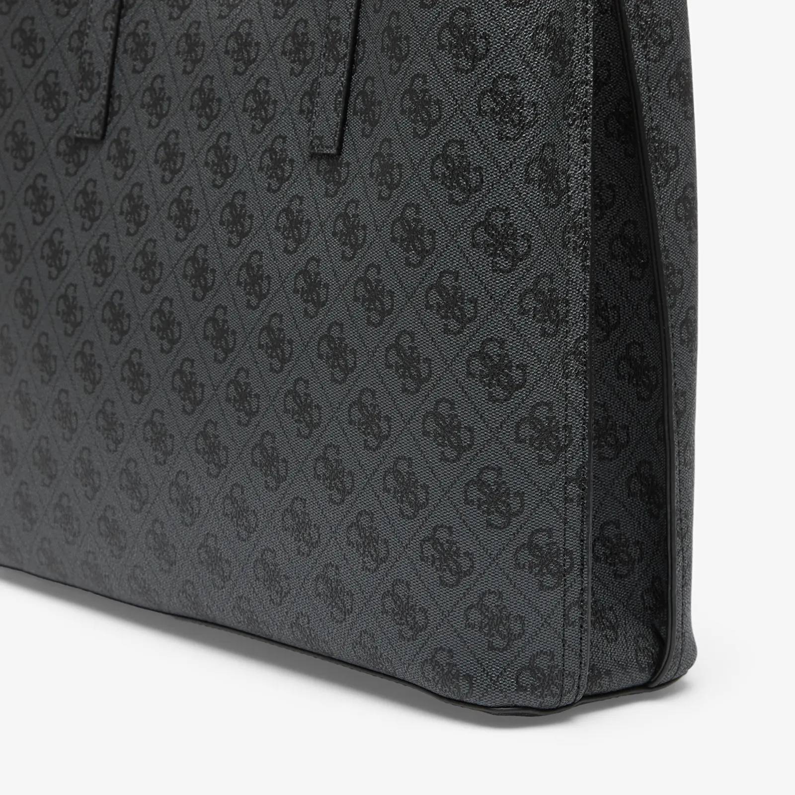 Håndvesker GUESS Meridian Ii Girlfriend Tote Coal Logo