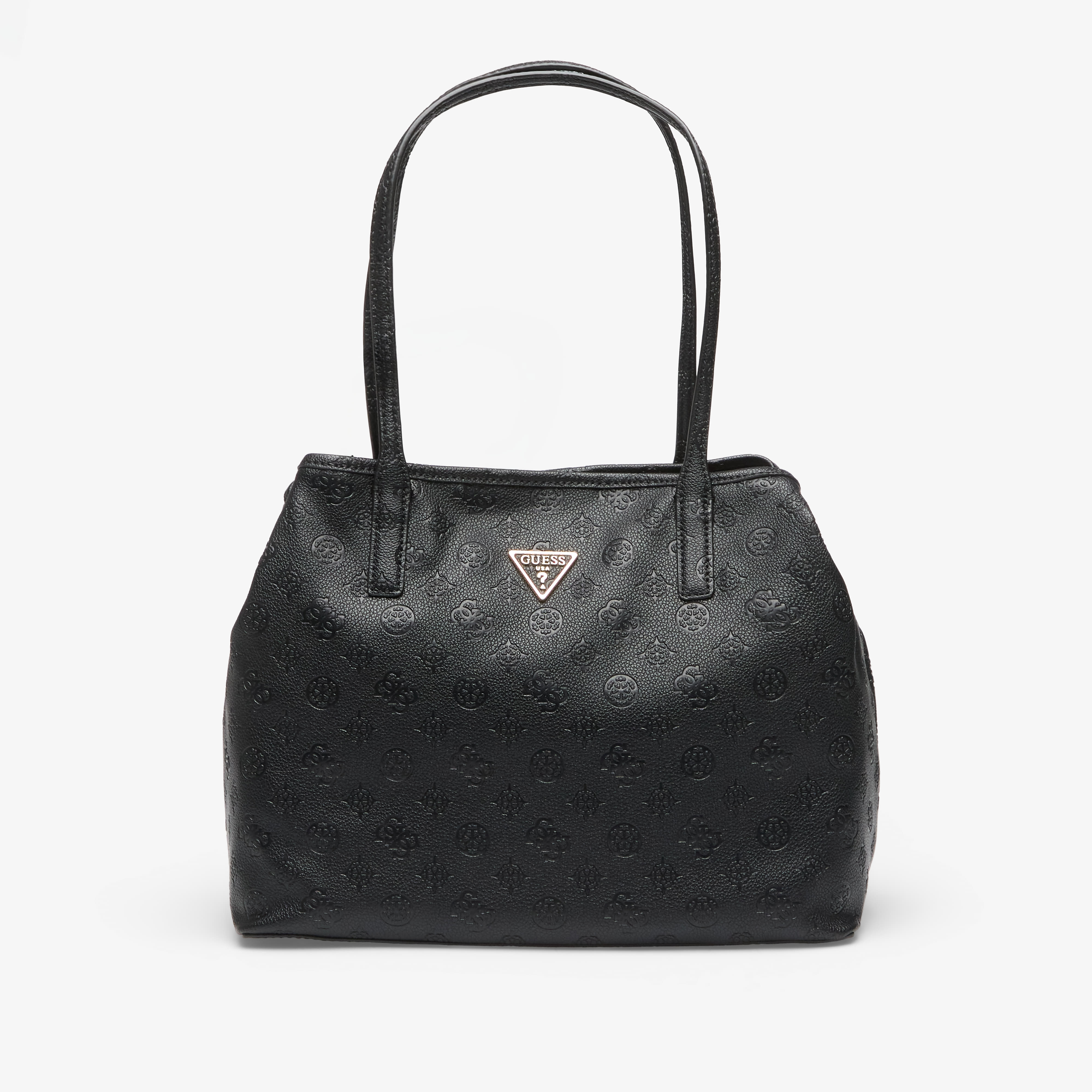 GUESS Victtoria 2 In 1 Tote Black Logo Universal