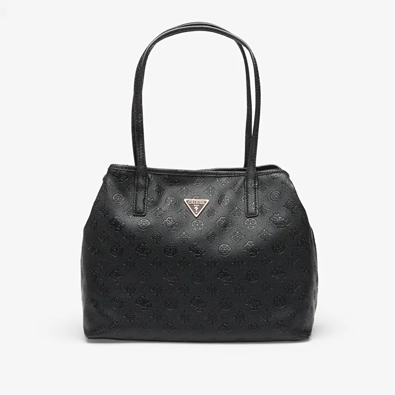 GUESS Victtoria 2 In 1 Tote Black Logo