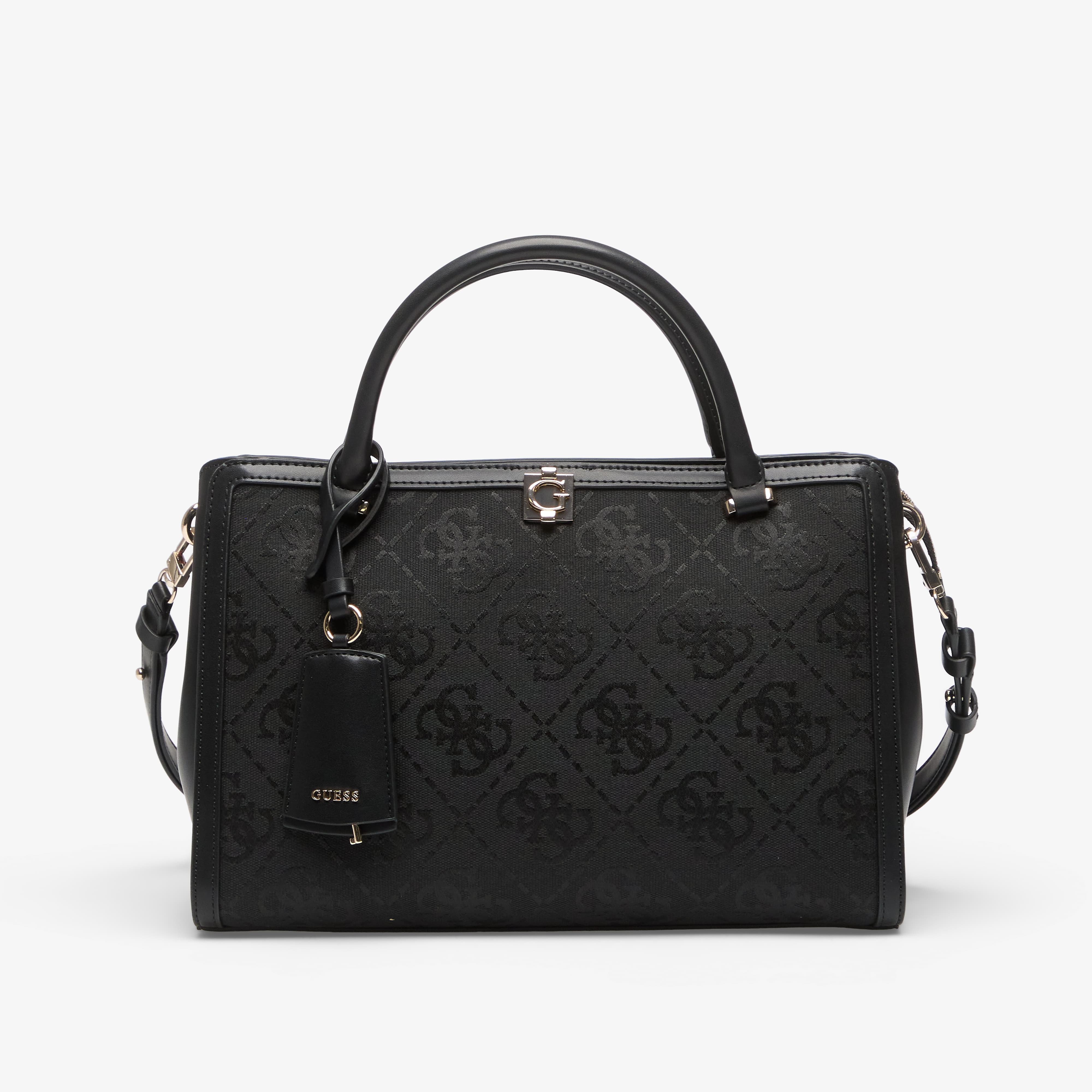 GUESS Audrey Logo Girlfriend Satchel Black Logo Universal 155 €