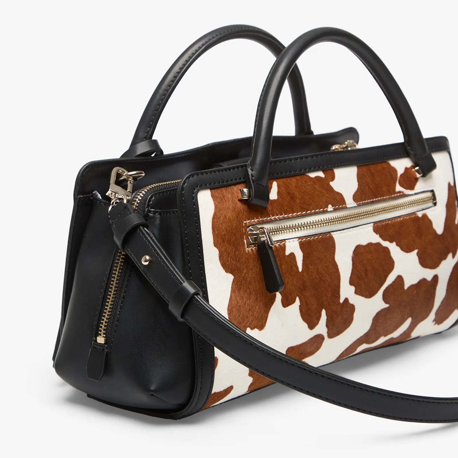 Handtassen GUESS Audrey Sml Girlfriend Satchel Cow