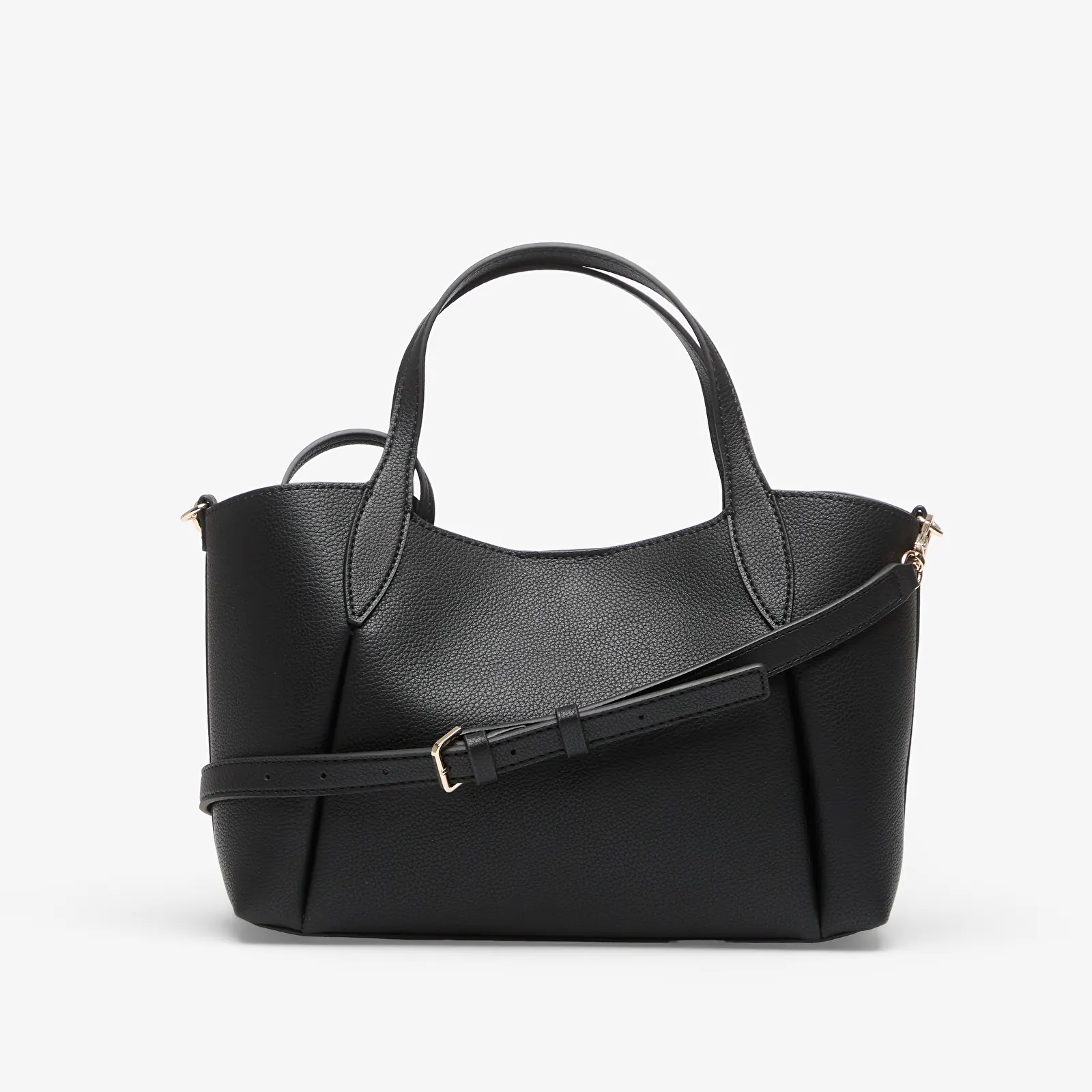 Handtassen GUESS Melody 2 In 1 Satchel Black