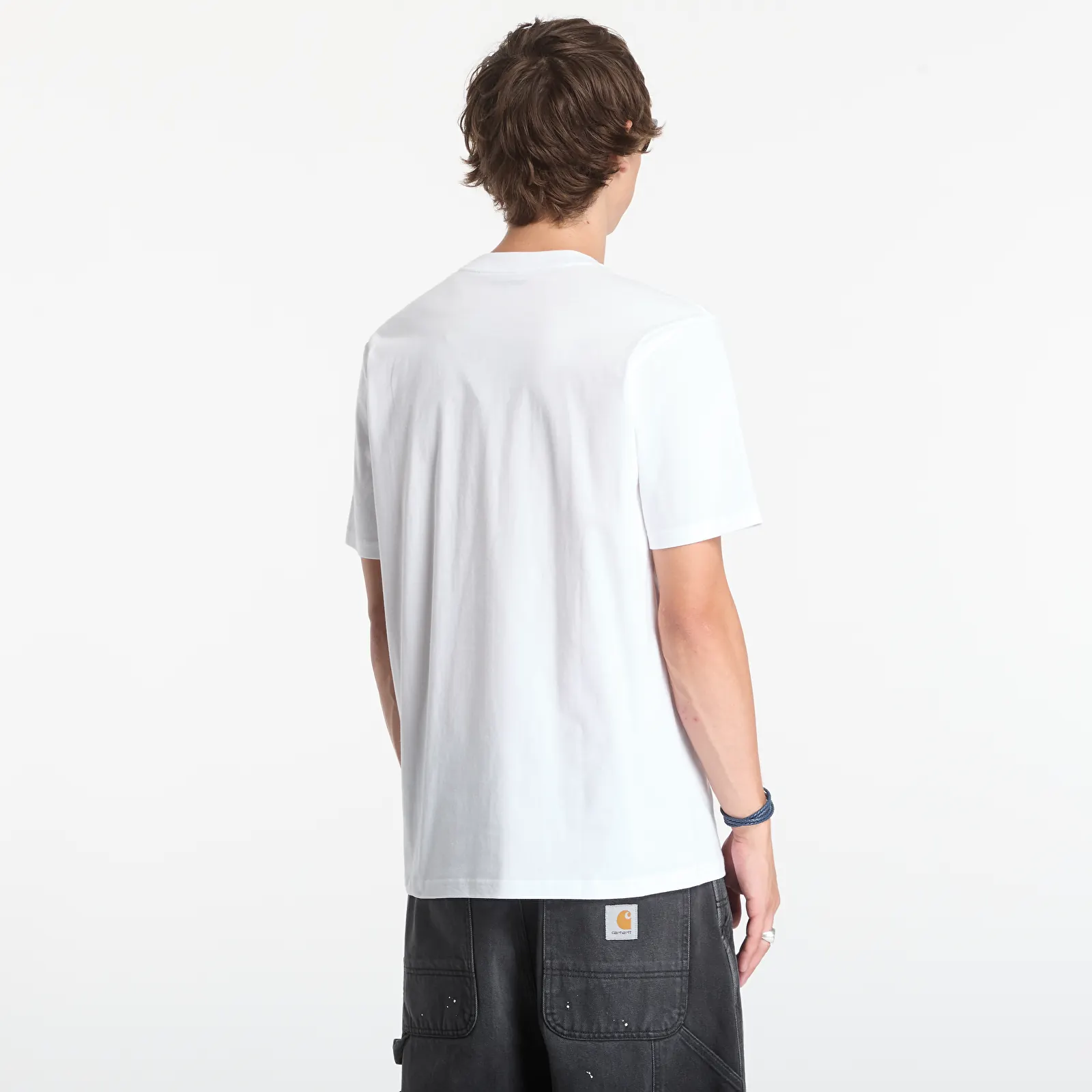 Men's T-shirts Carhartt WIP S/S Small Heart T-Shirt UNISEX White/ Red