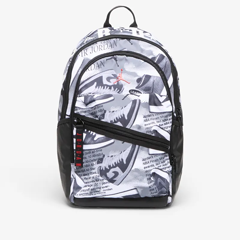 Rugzak Jordan Air Patrol Backpack White(Gym Red)