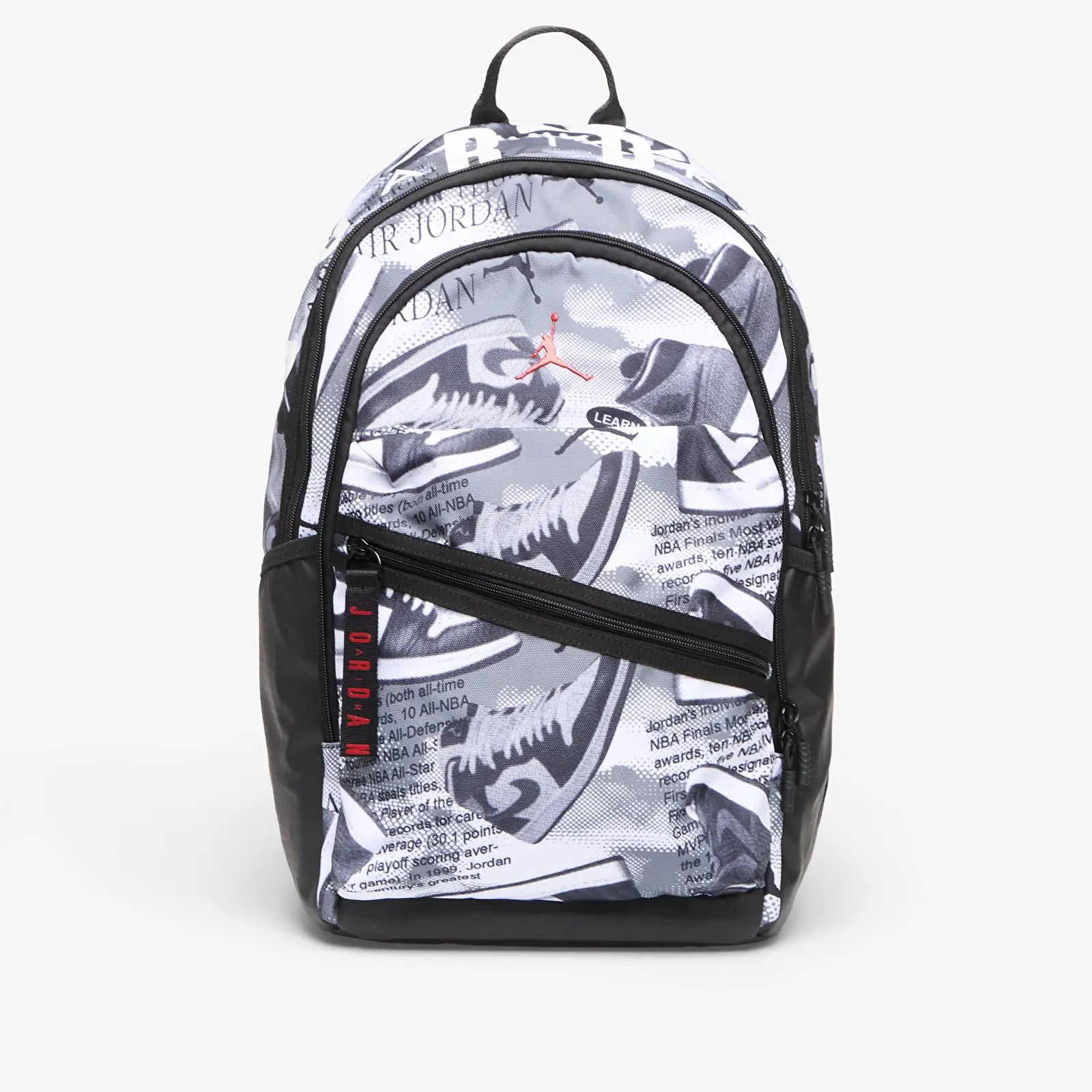 Rugzakken Jordan Air Patrol Backpack White(Gym Red)