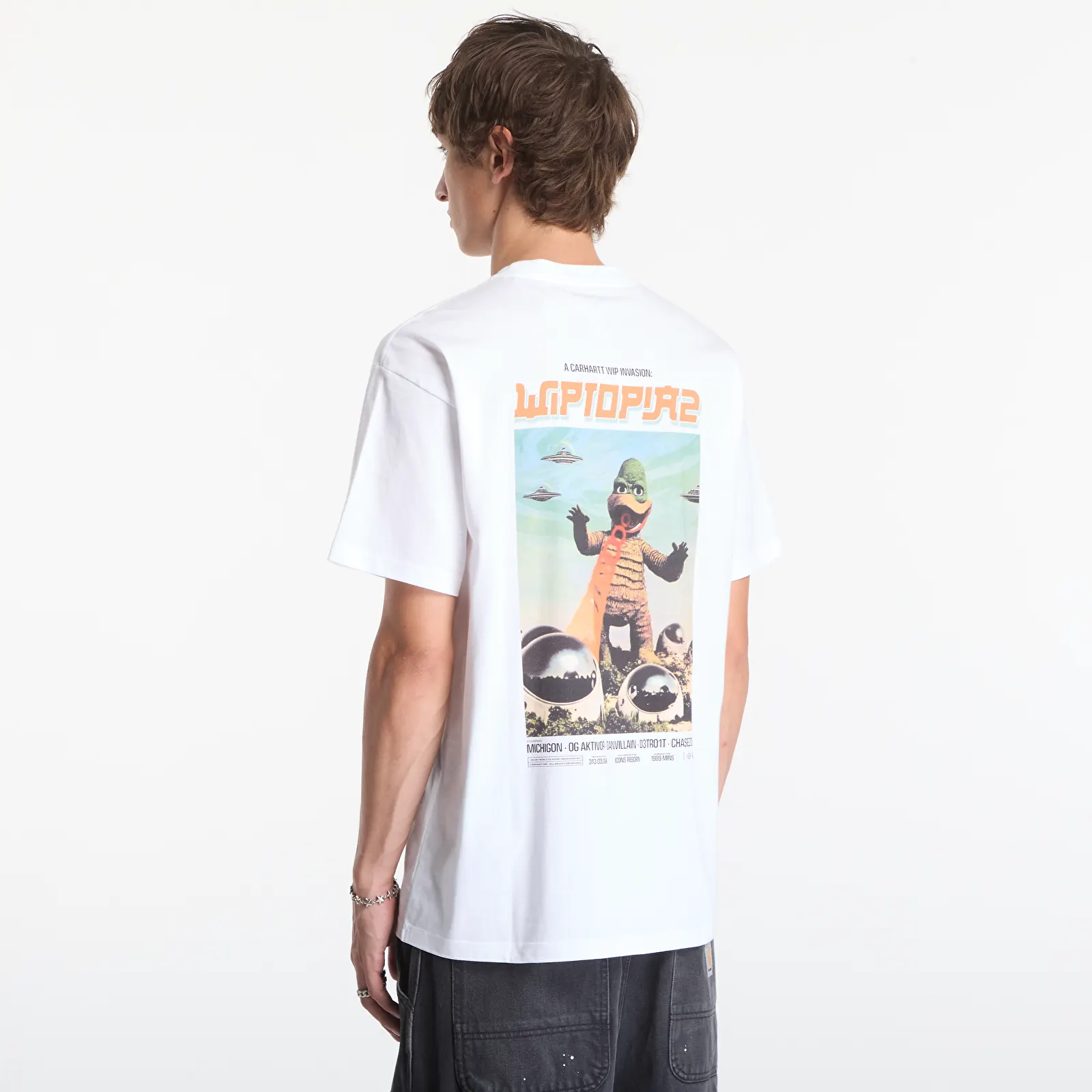 Men's T-shirts Carhartt WIP S/S Wiptopia II T-Shirt UNISEX White