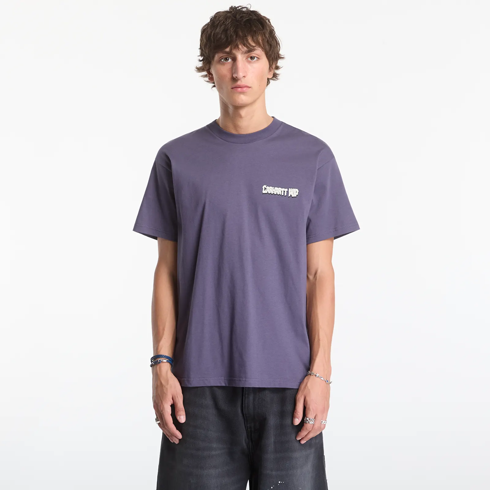 Men's T-shirts Carhartt WIP S/S Wiptopia II T-Shirt UNISEX Shady Purple