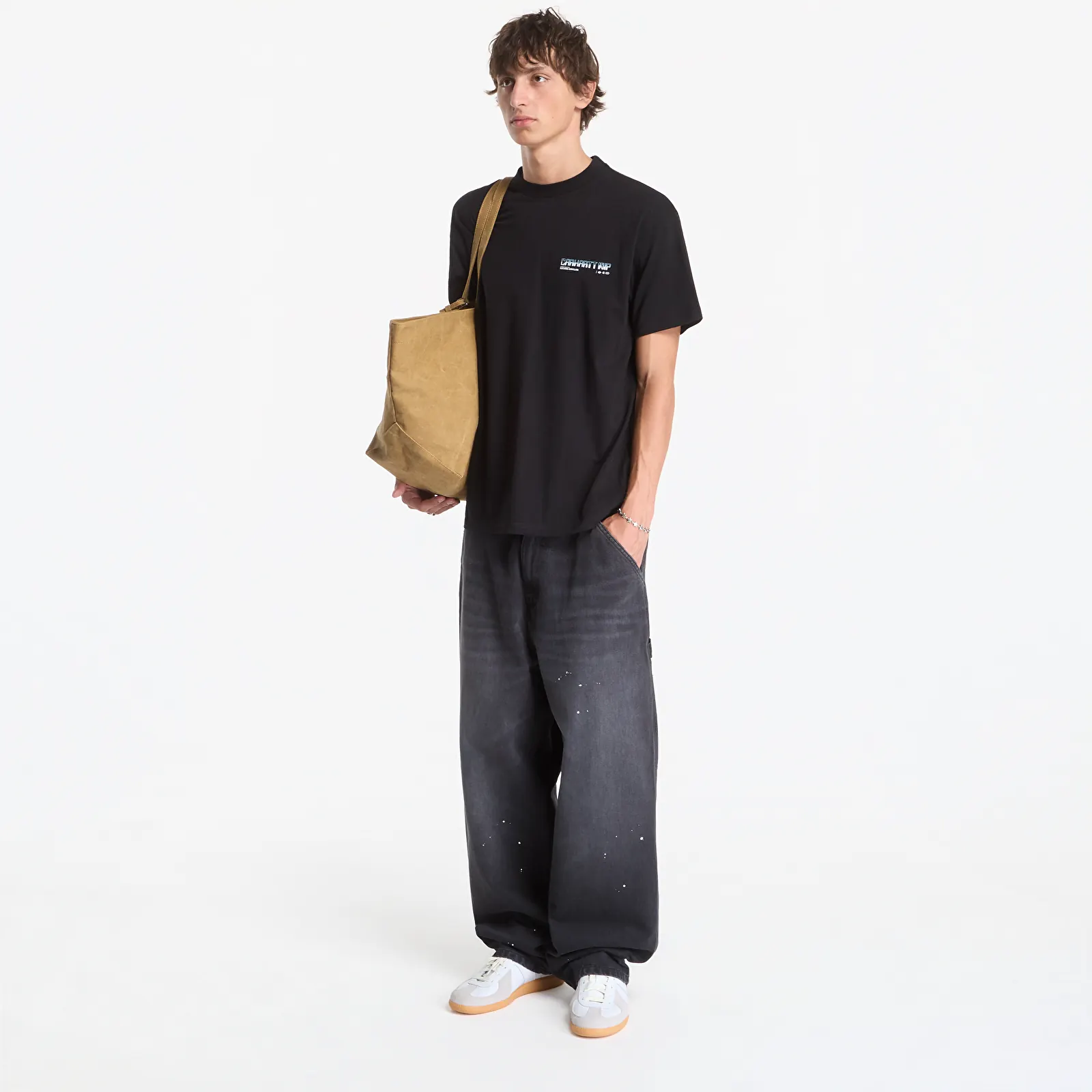 Мужские футболки Carhartt WIP S/S Wiptopia II T-Shirt UNISEX Black